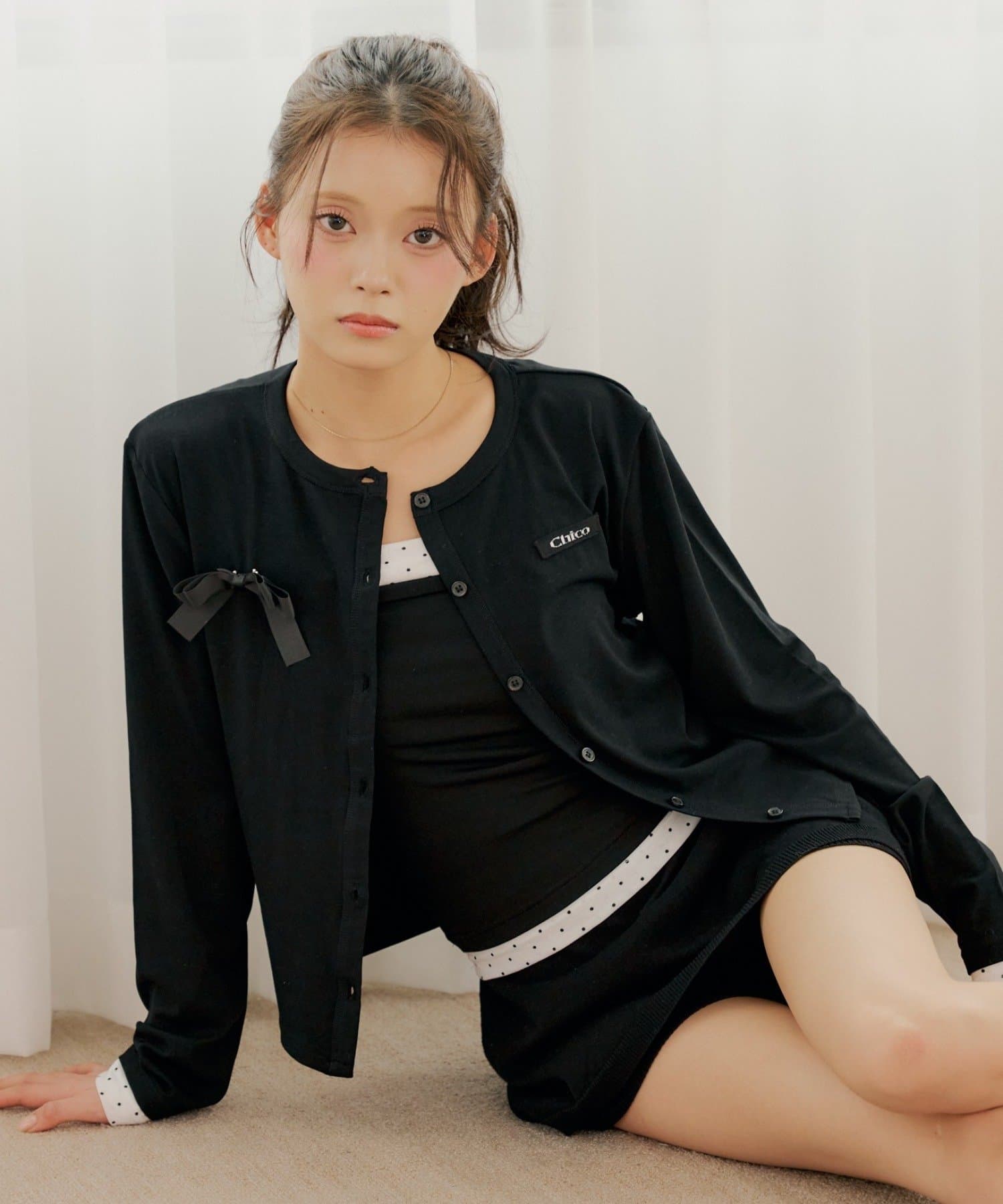 Chico(チコ) コンパクトカーデ+ベアビスチェセット