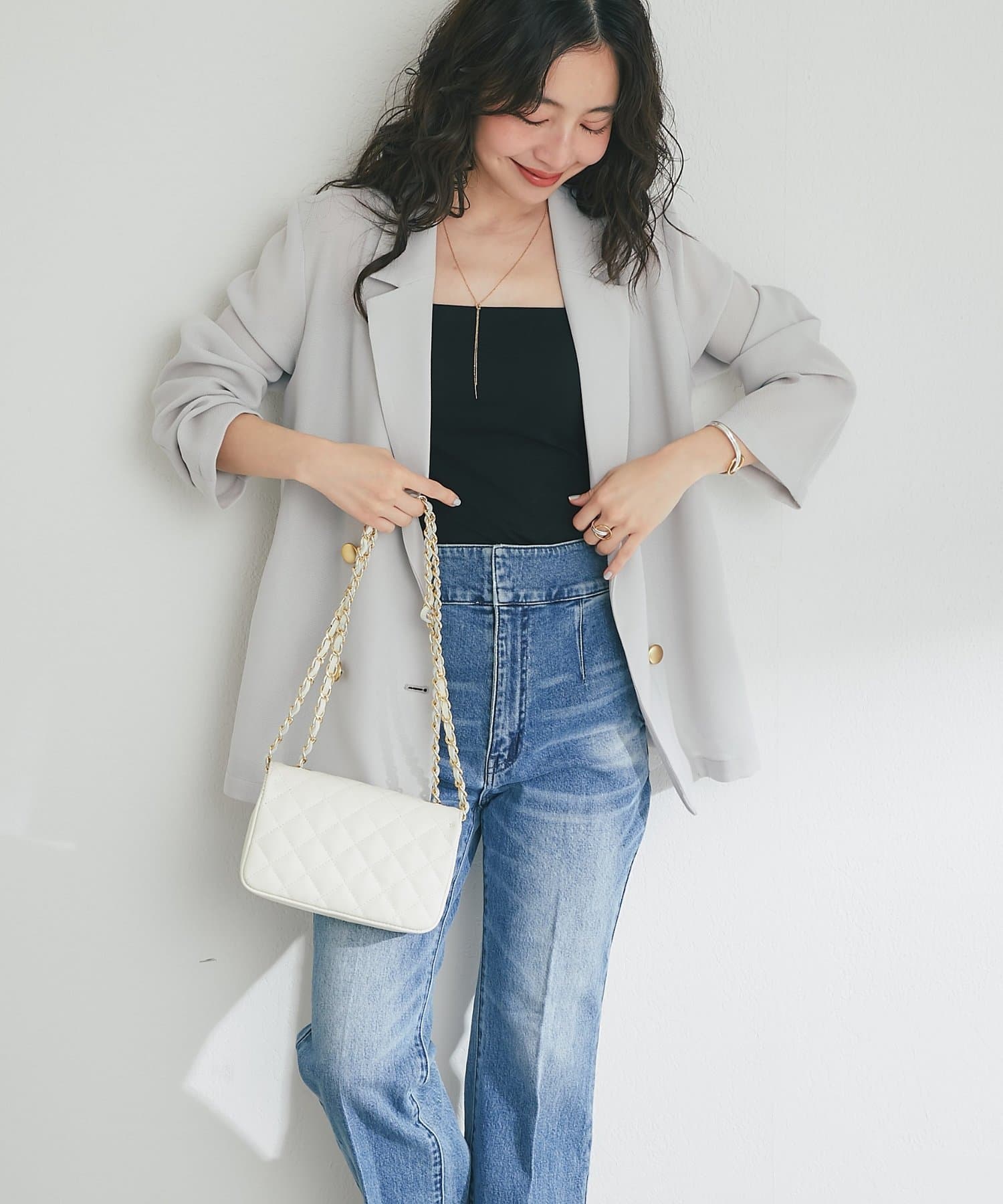 La boutique BonBon(ラブティックボンボン) ライトメッシュジャケット