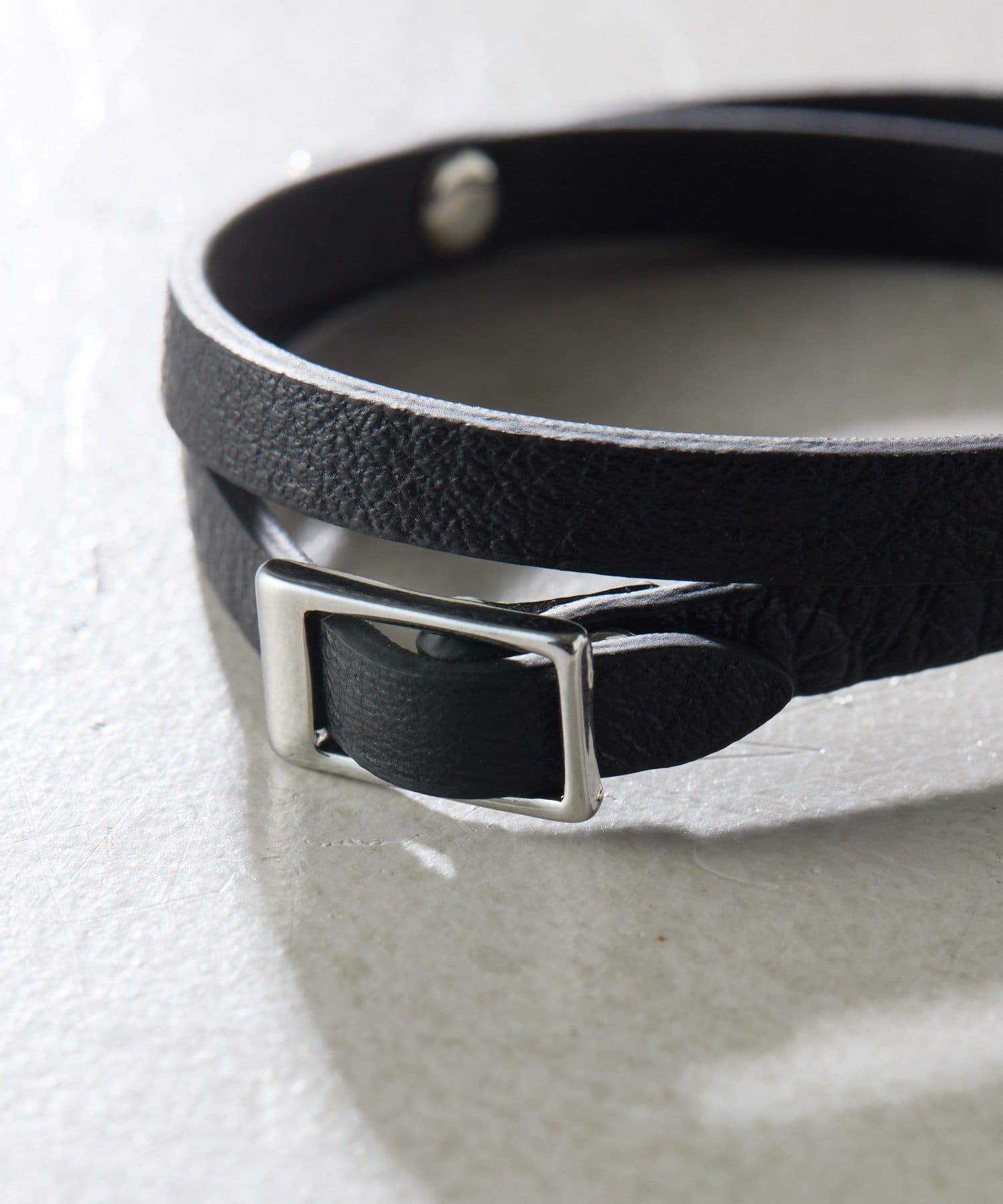 COLLAGE GALLARDAGALANTE(コラージュ ガリャルダガランテ) 【PAPILLONNER/パピヨネ】レザーベルトブレスレット