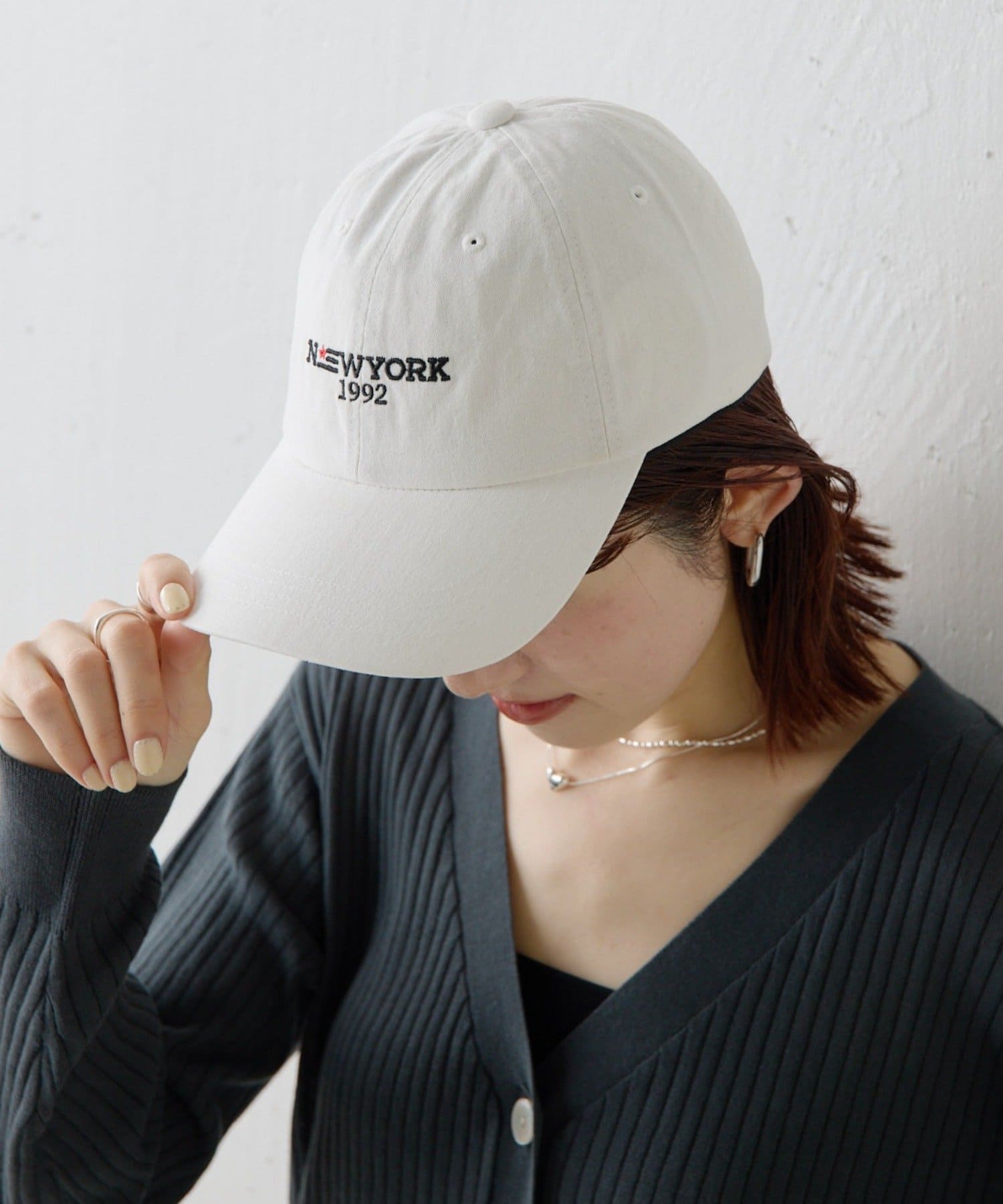 COLLAGE GALLARDAGALANTE(コラージュ ガリャルダガランテ) 【PAPILLONNER/パピヨネ】NYキャップ