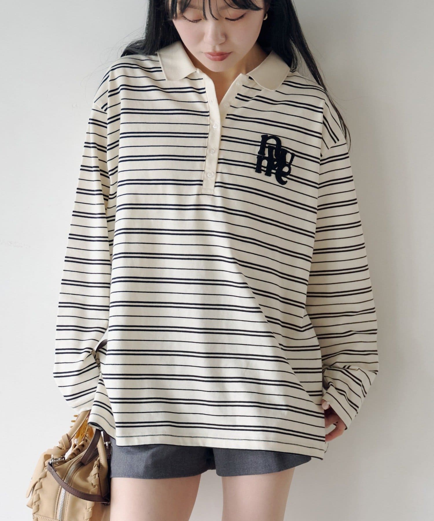 Kastane(カスタネ) 【2.7(土)11:00〜2.8(日)ポイントUP開催/4色展開】	サガラボーダーポロ