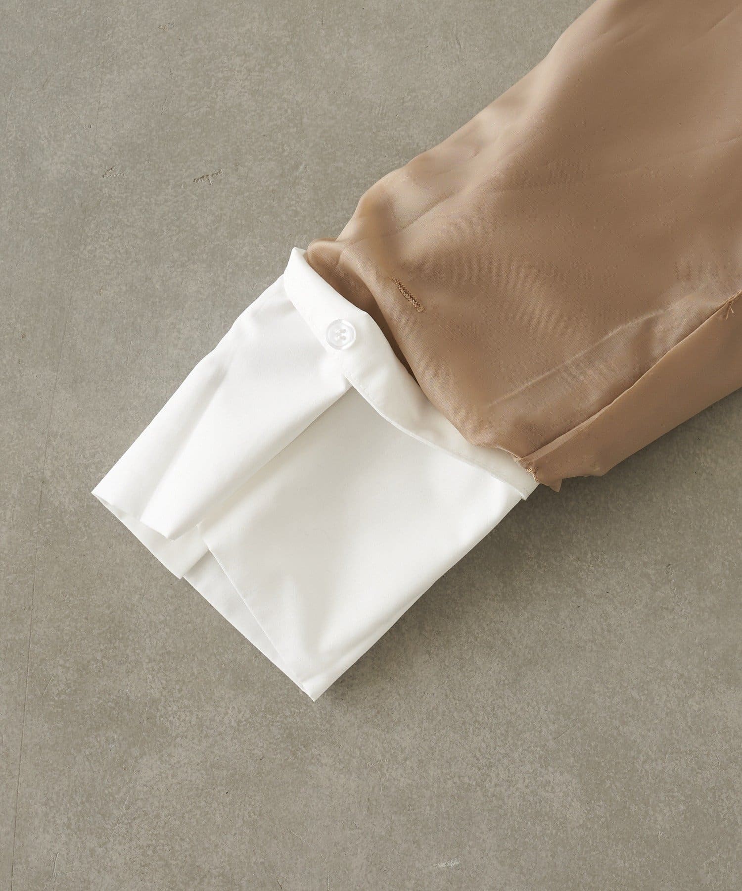 RAY CASSIN(レイカズン) 【SET UPで着られる！】フリルベルト付ジャケット