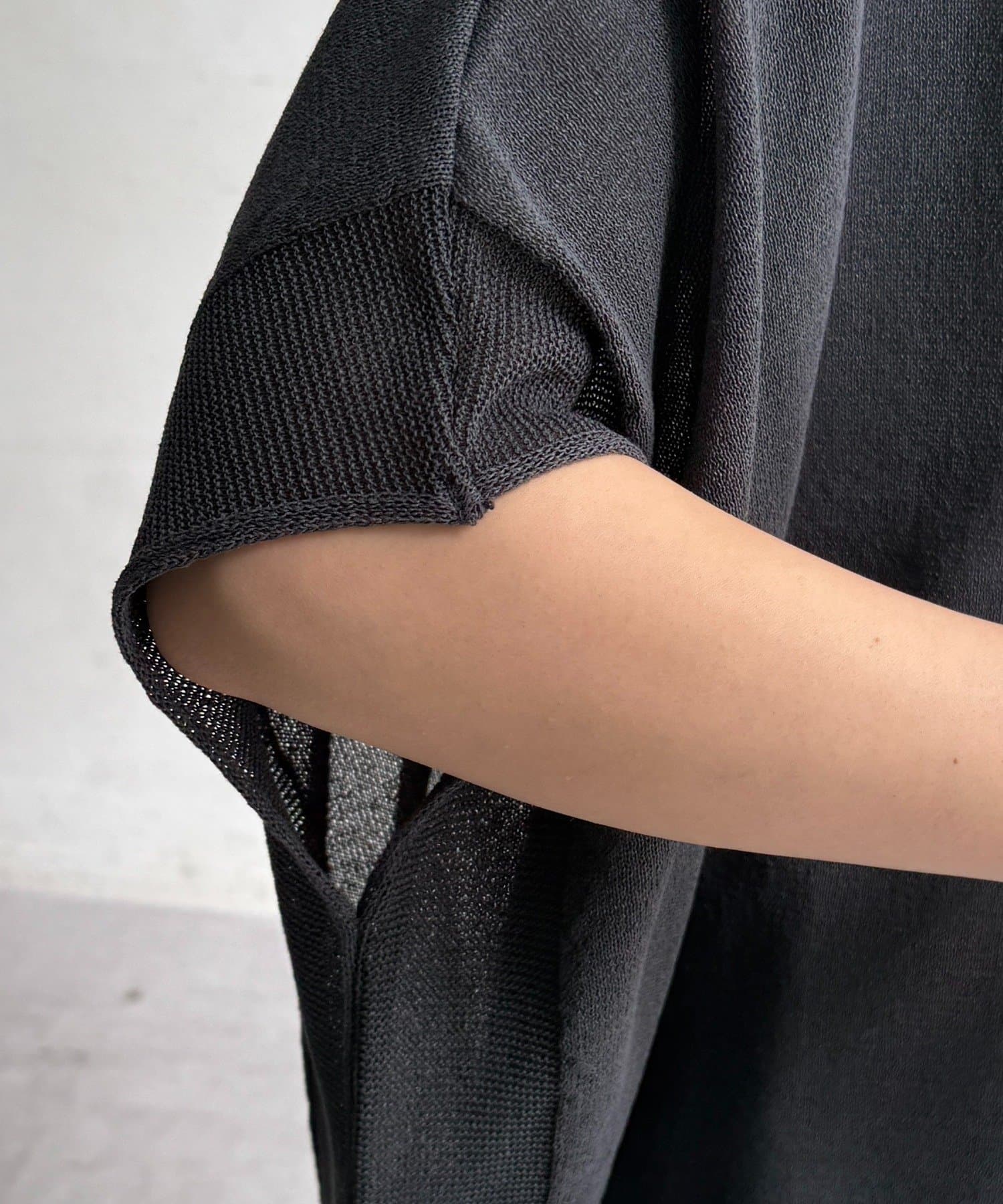 DOUDOU(ドゥドゥ) 和紙ポンチョプルオーバー