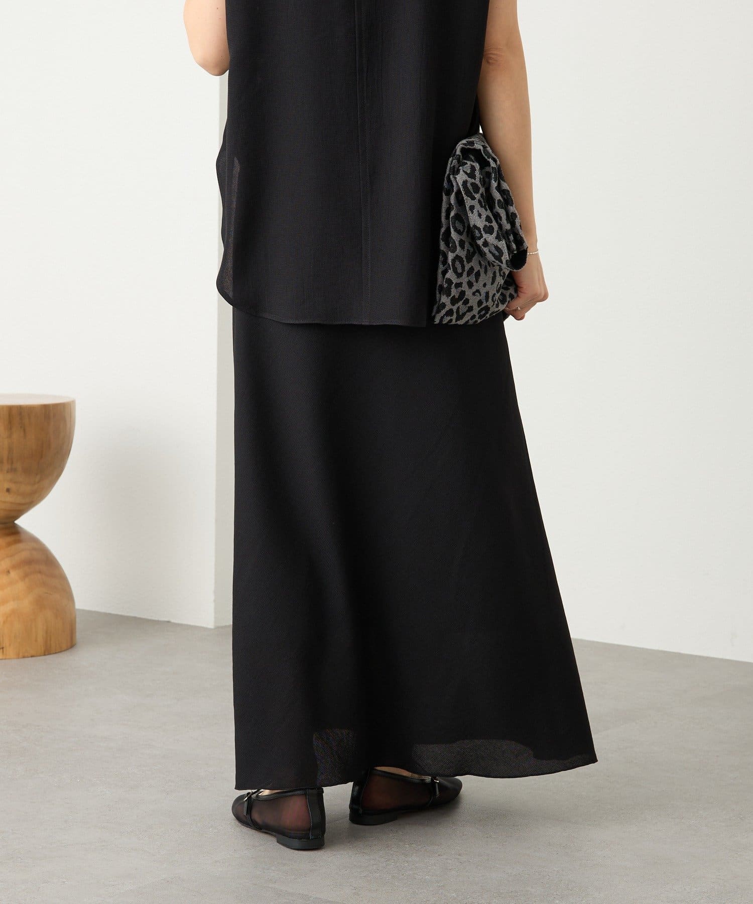 RIVE DROITE(リヴドロワ) 予約【セットアップ着用可能】メッシュバイアススカート/5月下旬お届け予定