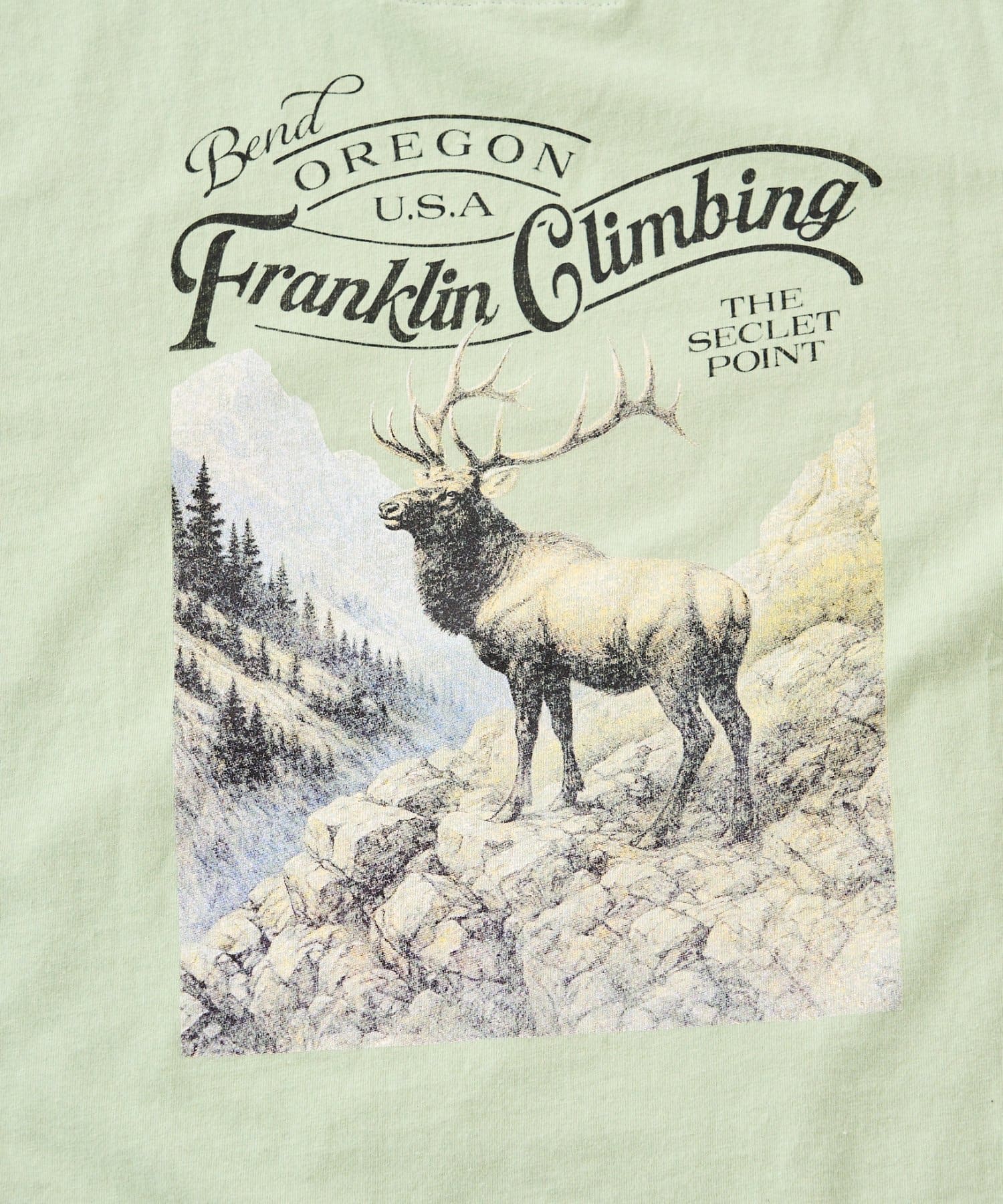 CIAOPANIC TYPY(チャオパニックティピー) 【Franklin Climbing】男女兼用/ヴィンテージグラフィックTEE