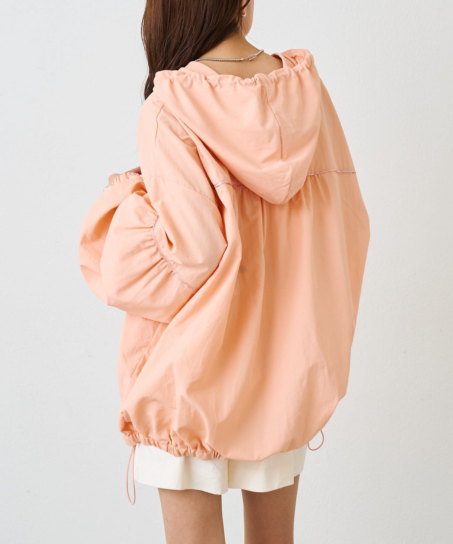 mystic(ミスティック) ナイロンフーディーパーカー