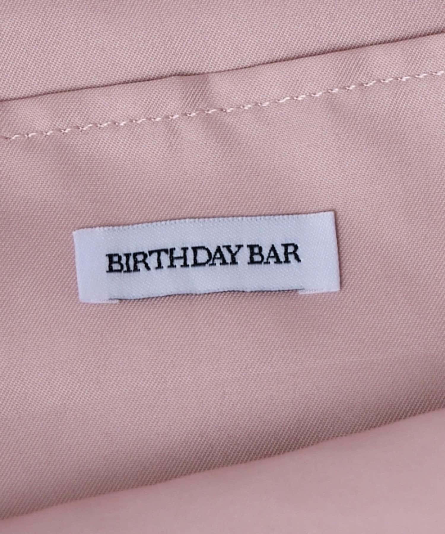 BIRTHDAY BAR(バースデイバー) 【インフルエンサー kana企画】ギャザーハンドルツイード推し活バッグ