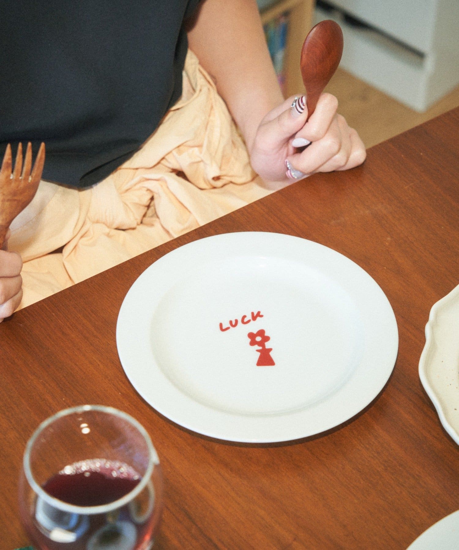 BIRTHDAY BAR(バースデイバー) 【POTLUCK PASTA PARTY】リムプレートS