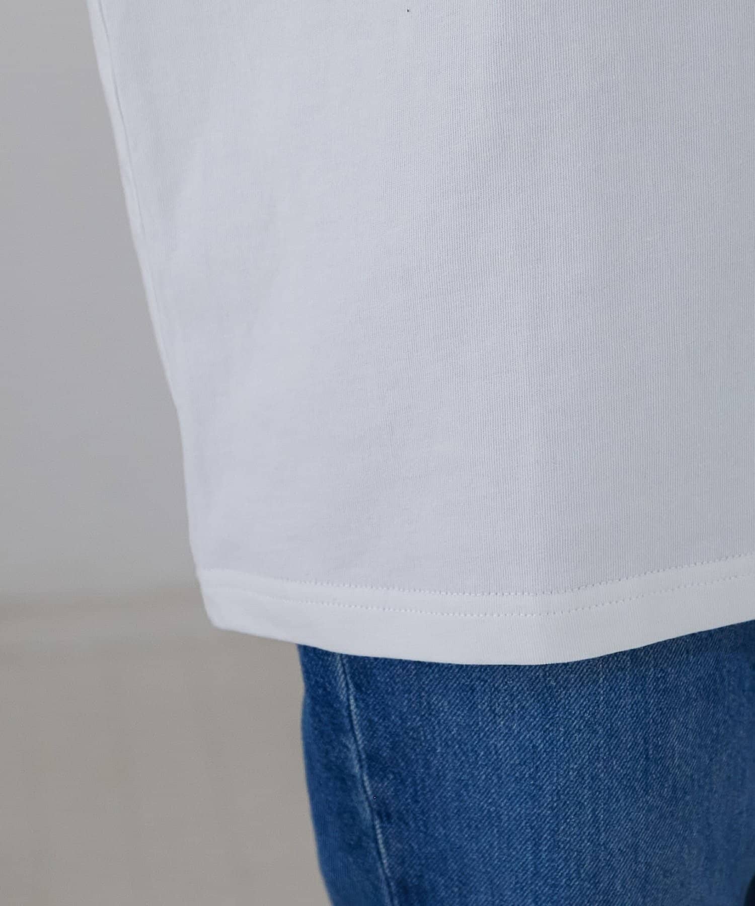 DISCOAT(ディスコート) 【Enlude】刺繍ニュースペーパーロゴT《ユニセックス》