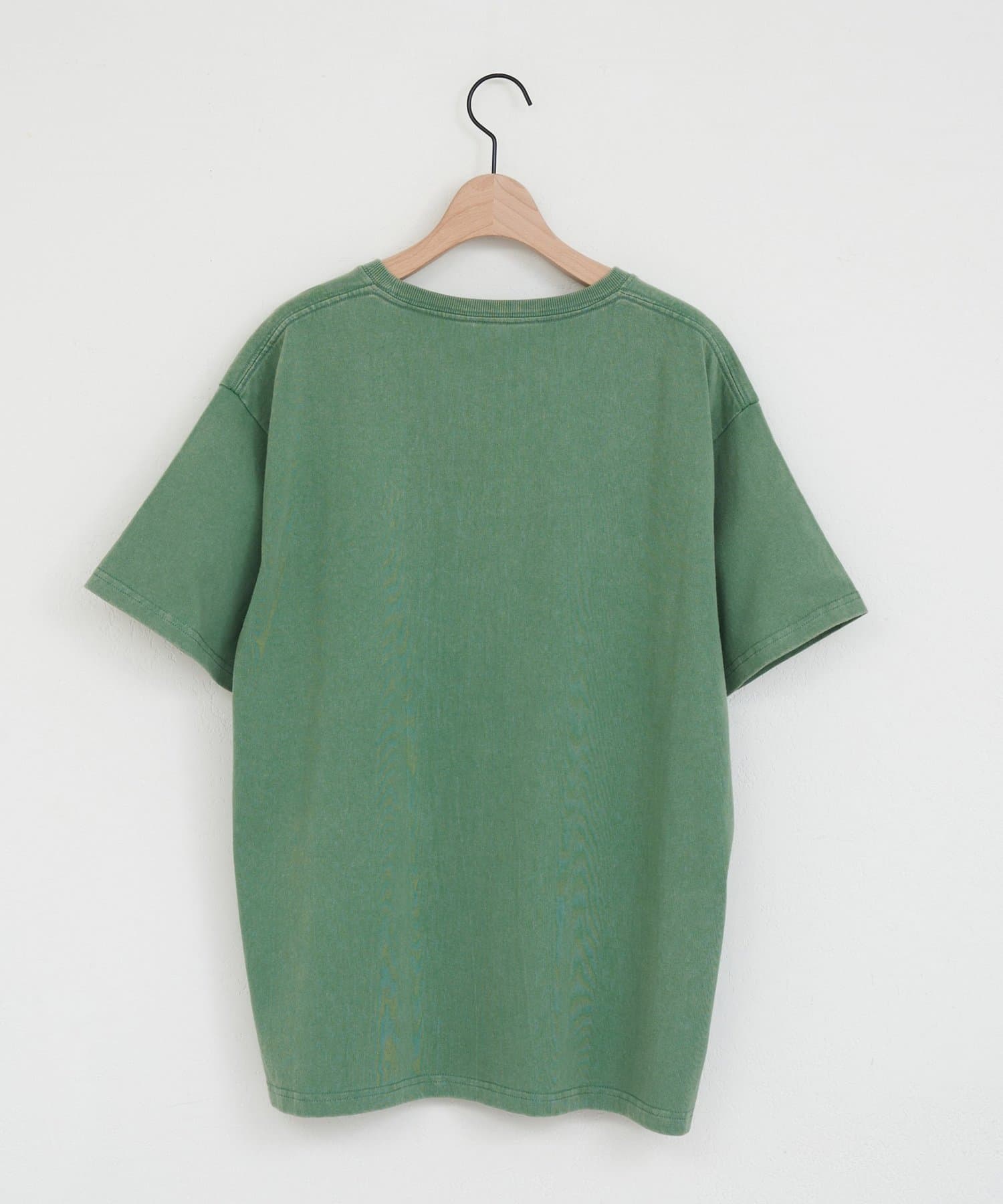 DISCOAT(ディスコート) 【Enlude】同色刺繍カレッジロゴT《ユニセックス》