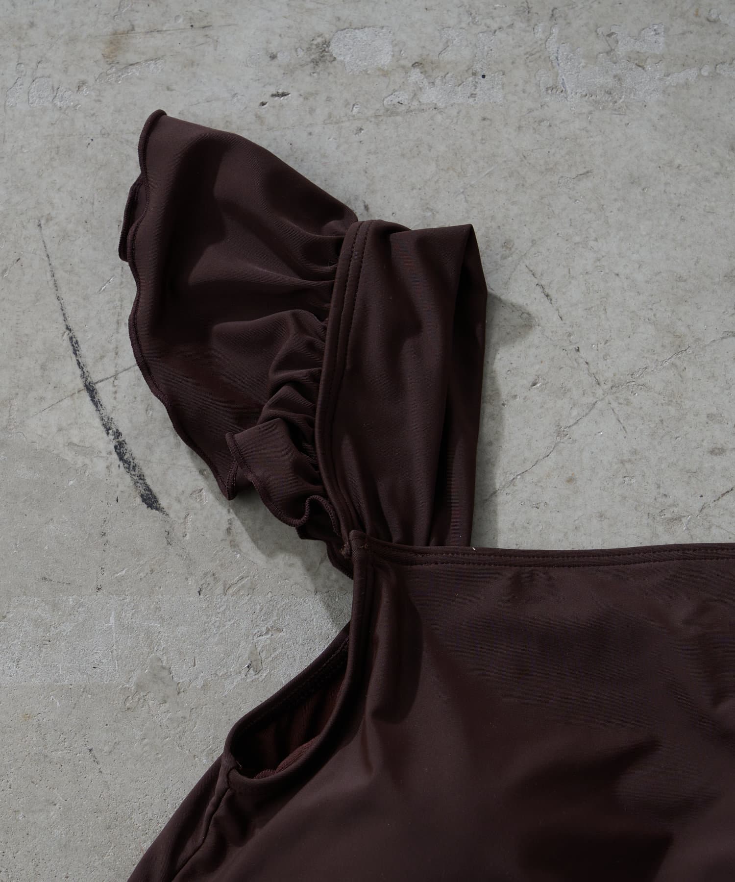 OUTLET(アウトレット) 【CIAOPANIC TYPY】ショルダーフリル水着2点セット