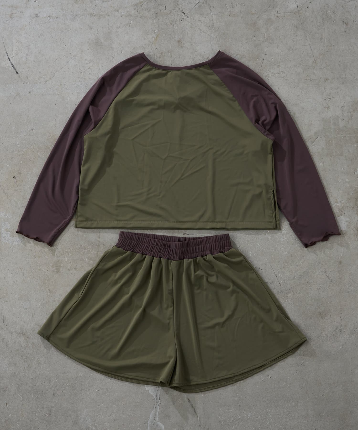 OUTLET(アウトレット) 【CIAOPANIC TYPY】配色カバーアップショーツ