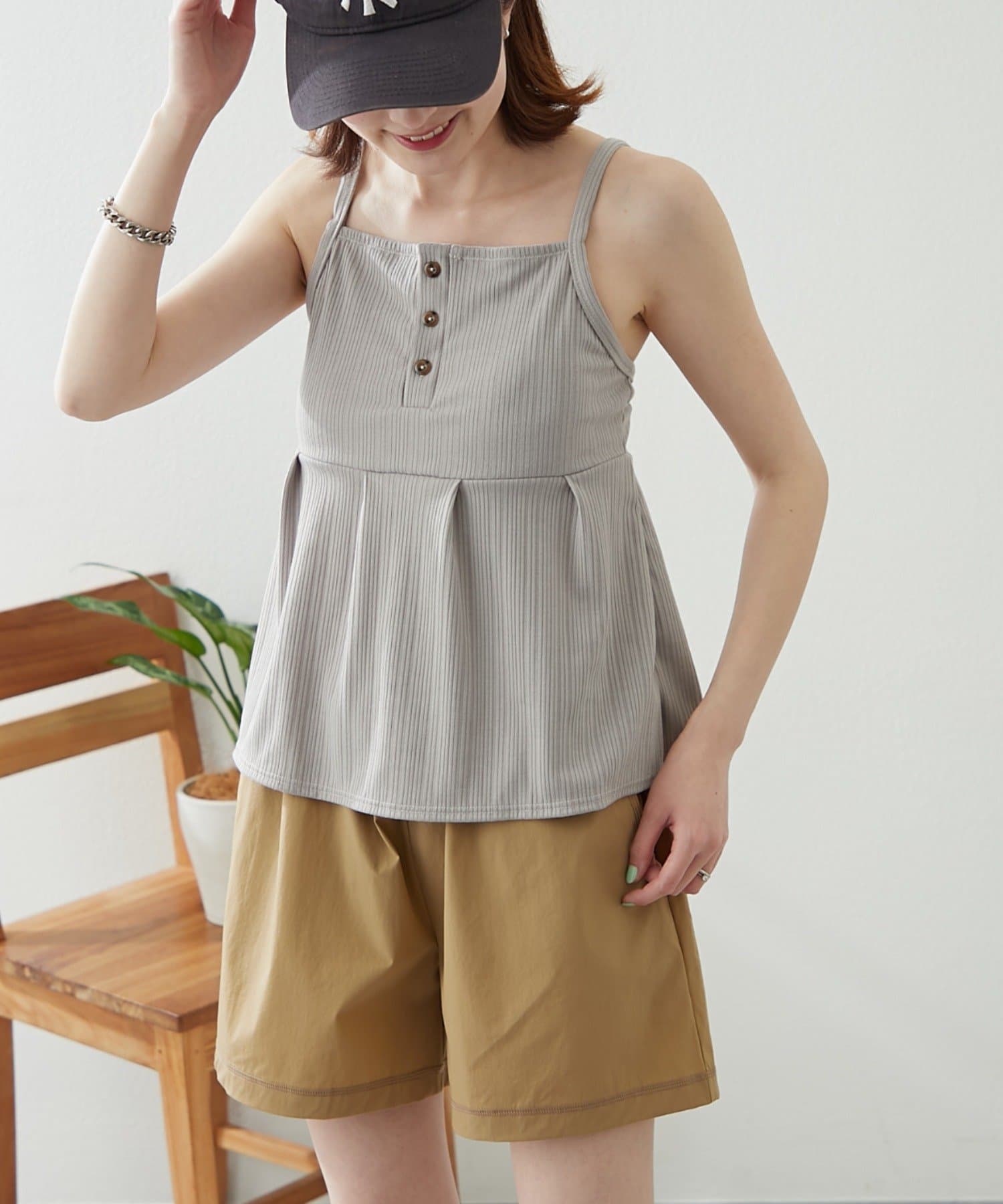 Chico ペプラム水着3点セット 新品 タグ付き Chico（チコ） 水着 「水着/WEB限定」ペプラム水着3点セット