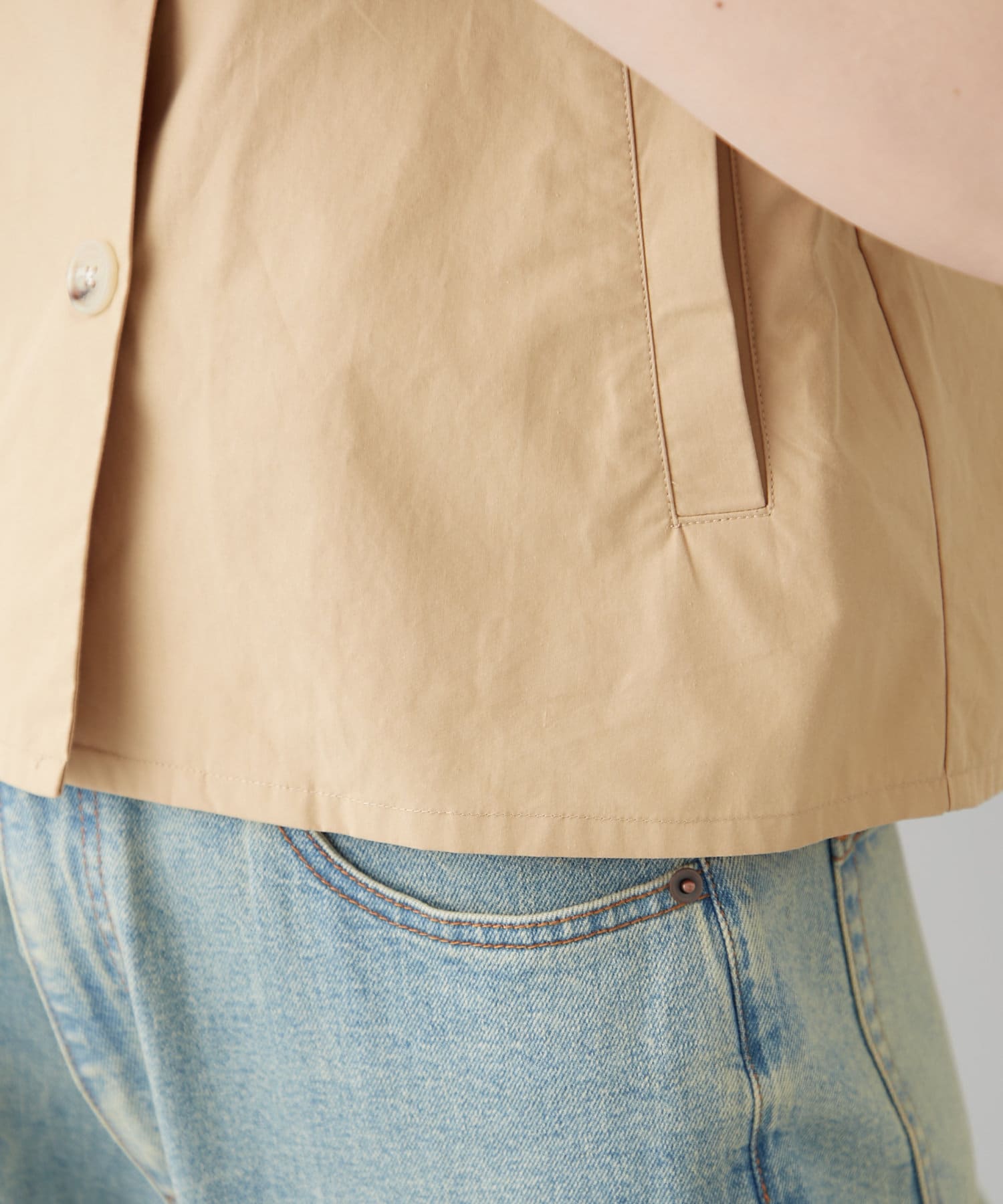 OUTLET(アウトレット) 【CIAOPANIC TYPY】テーラー半袖ジャケット