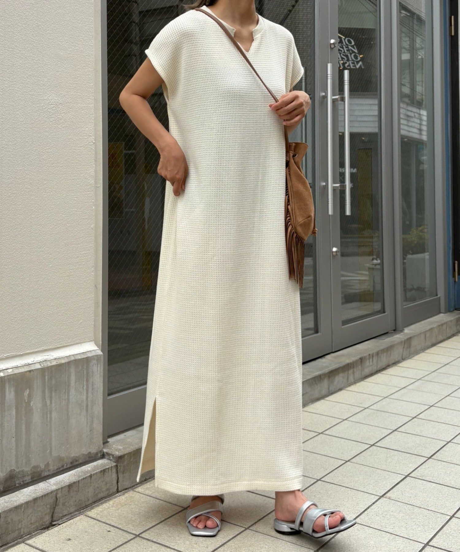 OUTLET(アウトレット) 【CIAOPANIC TYPY】サーマルスキッパーワンピース