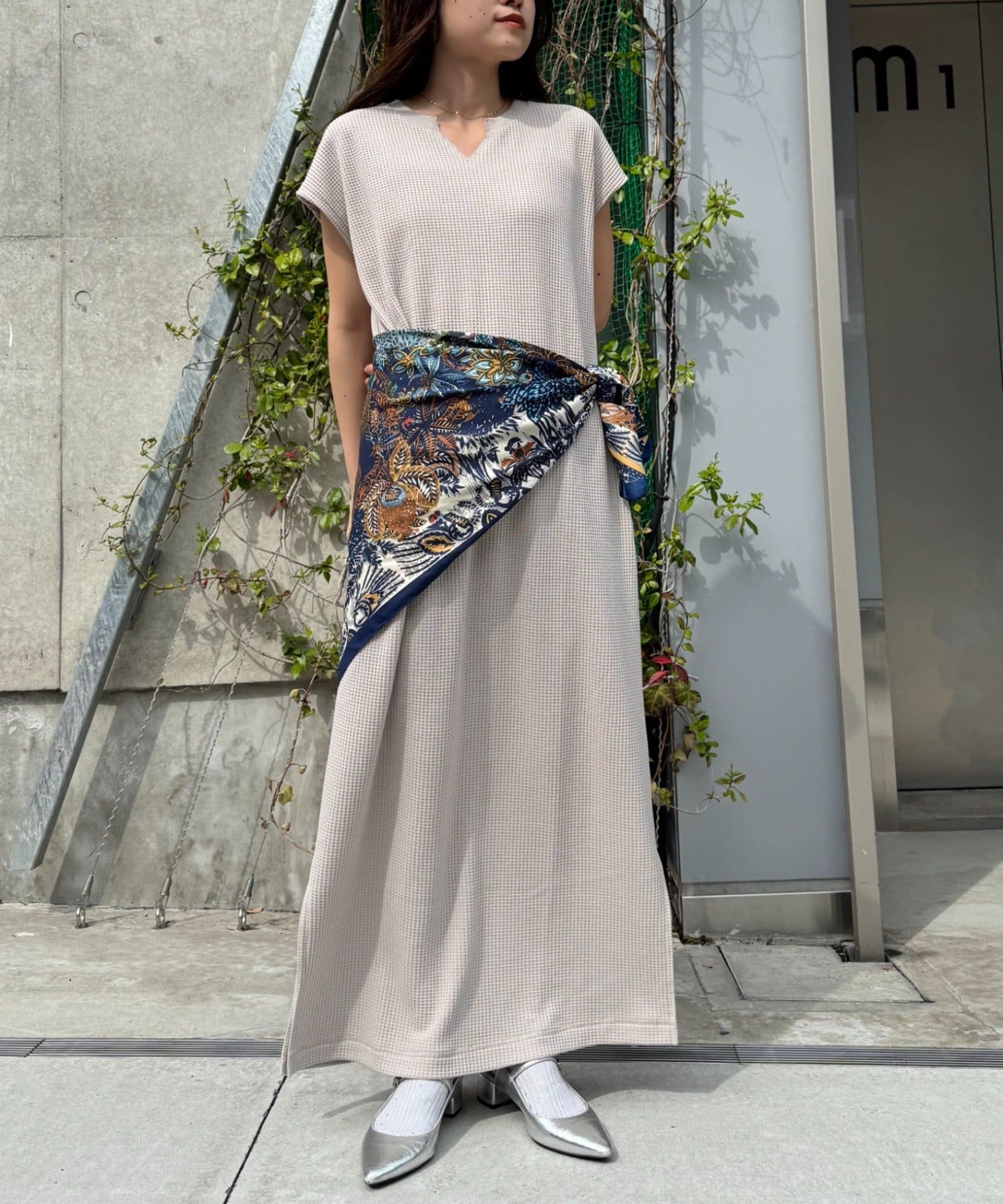 OUTLET(アウトレット) 【CIAOPANIC TYPY】サーマルスキッパーワンピース