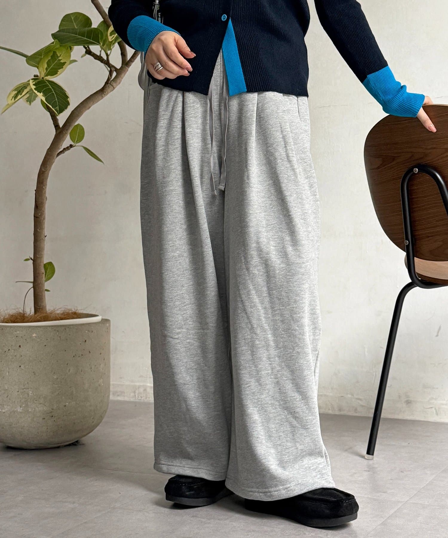 CPCM(シーピーシーエム) 2タックバレルパンツ