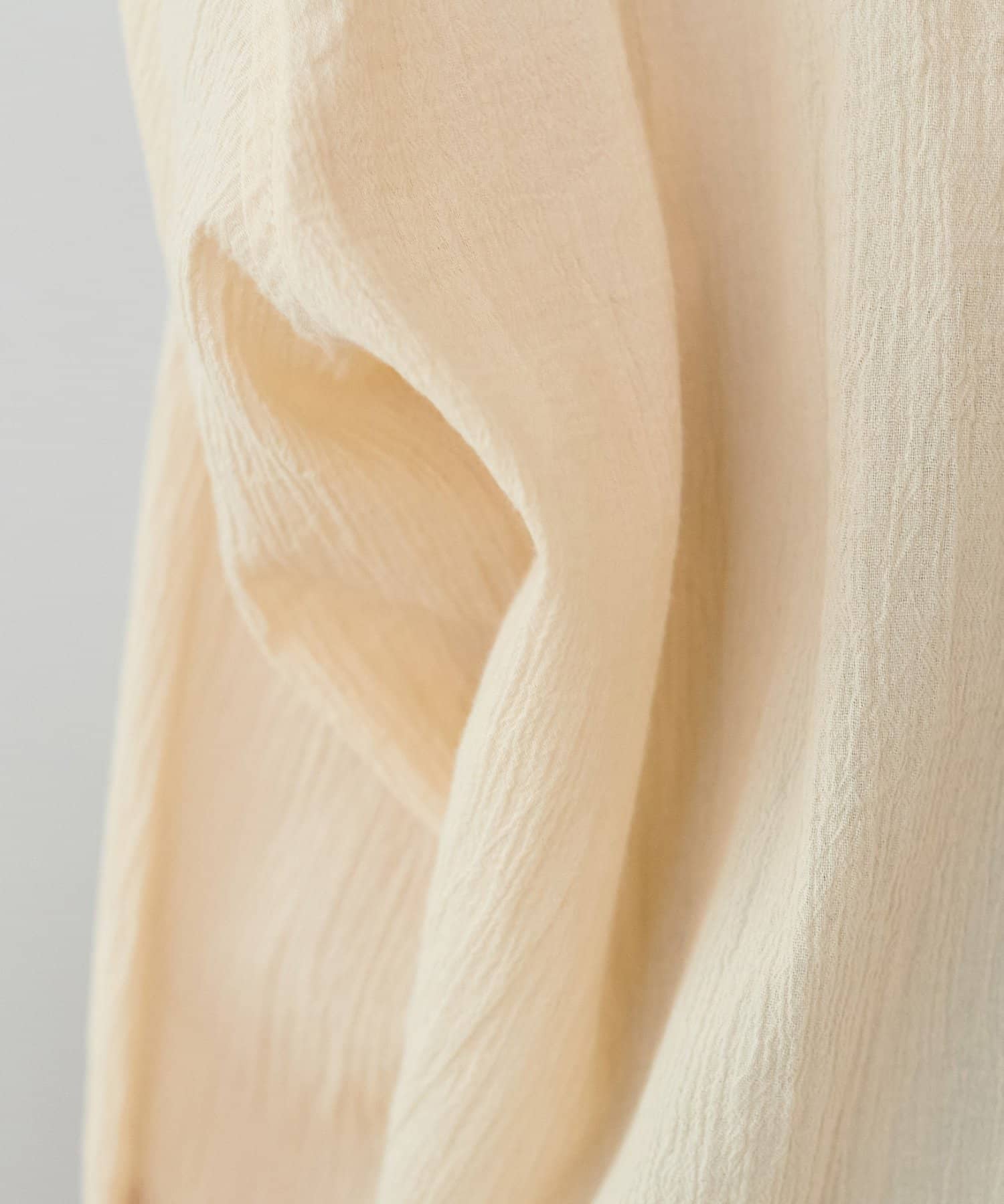 DISCOAT(ディスコート) 【WEB限定】シアーコットンボイルフーディー