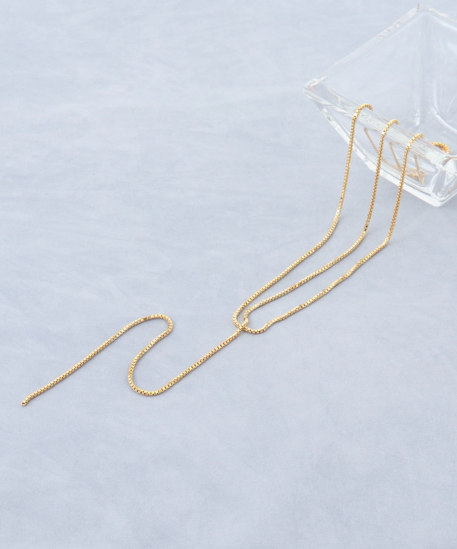 NOLLEY'S(ノーリーズ) 【grâce grace/グラスグラス】クロスBOXネックレス