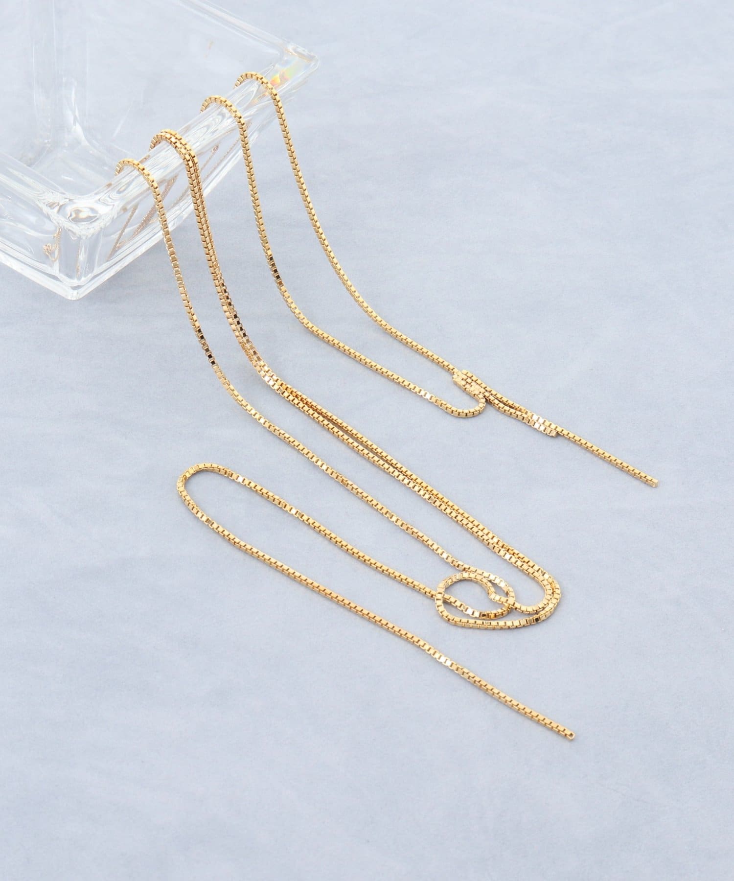 NOLLEY'S(ノーリーズ) 【grâce grace/グラスグラス】クロスBOXネックレス