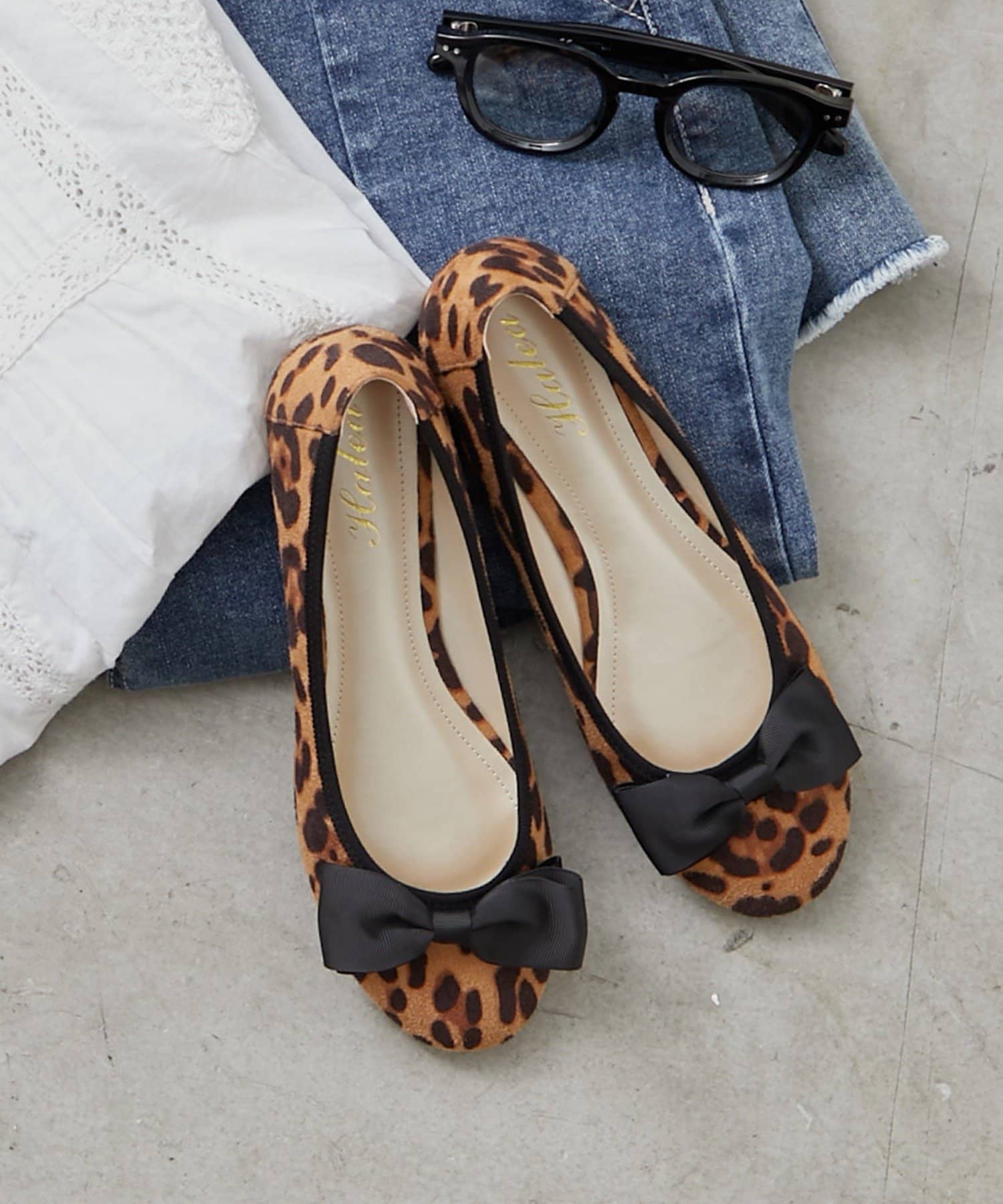 Remind me and forever(リマインドミーアンドフォーエバー) リボン付バレエシューズ