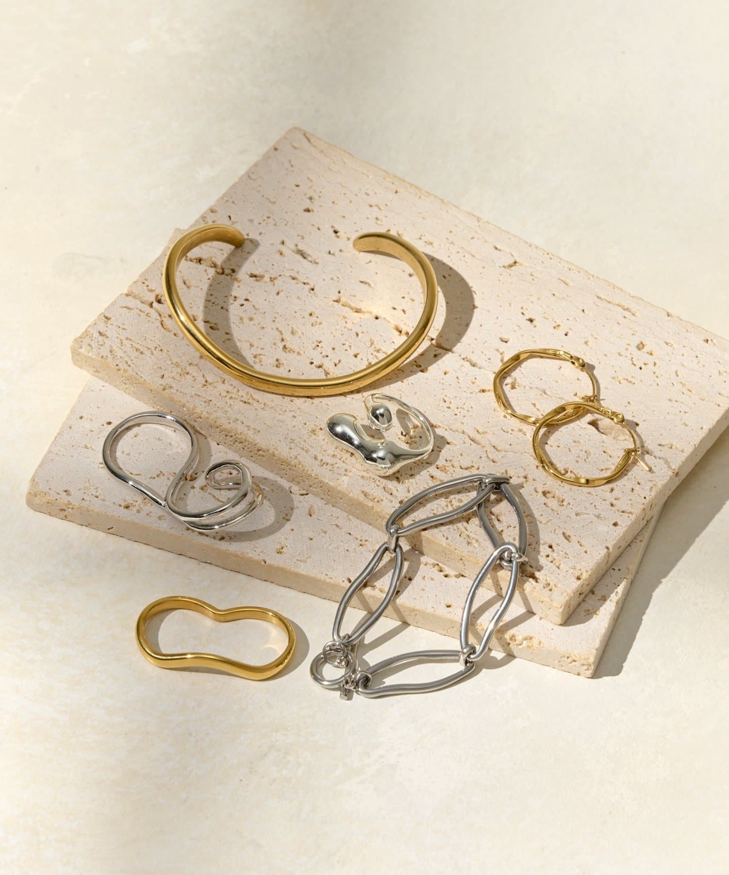 Lattice(ラティス) ＜ステンレス＞フープピアス