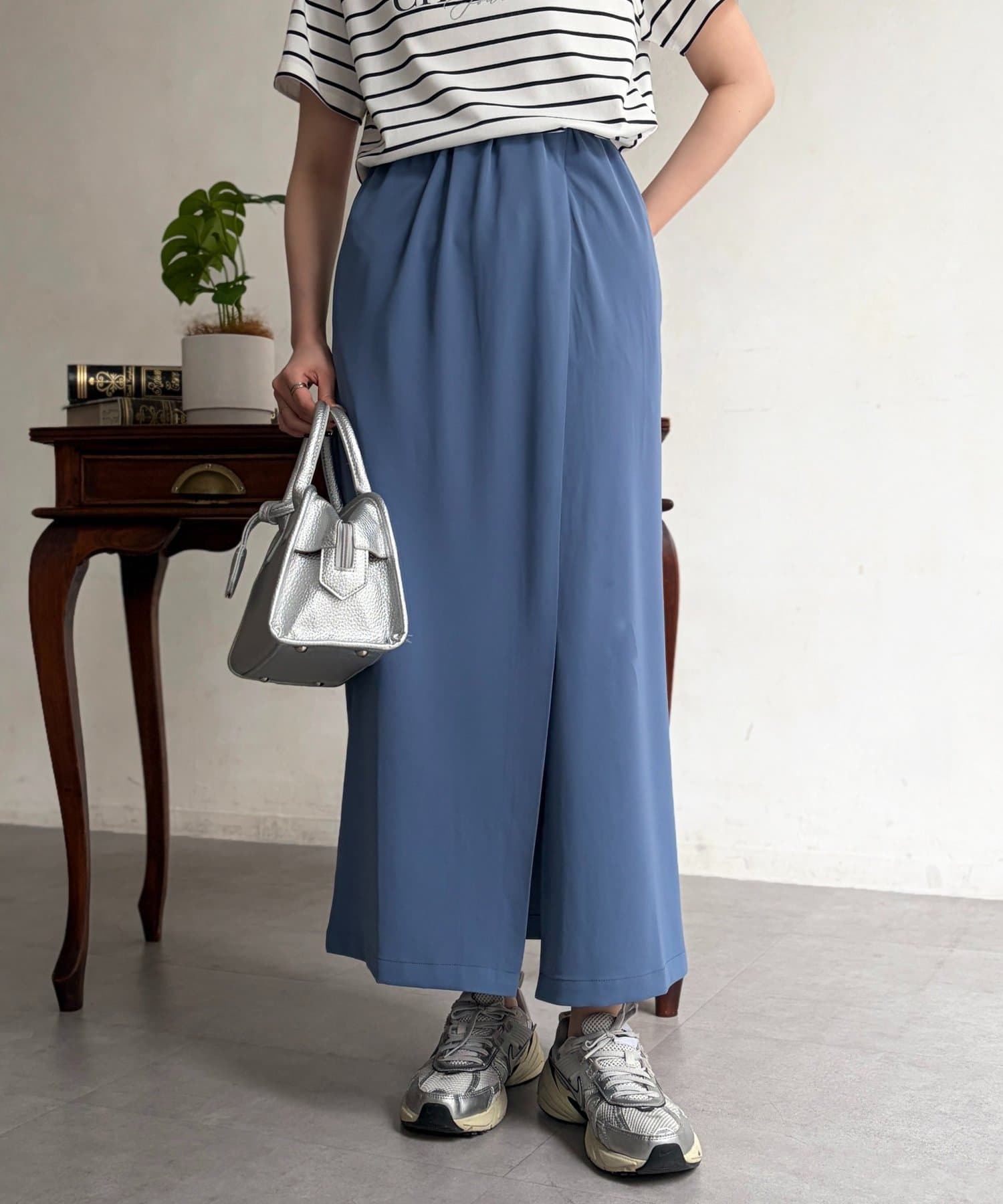 Chez toi(シェトワ) ダブルクロスナロースカート