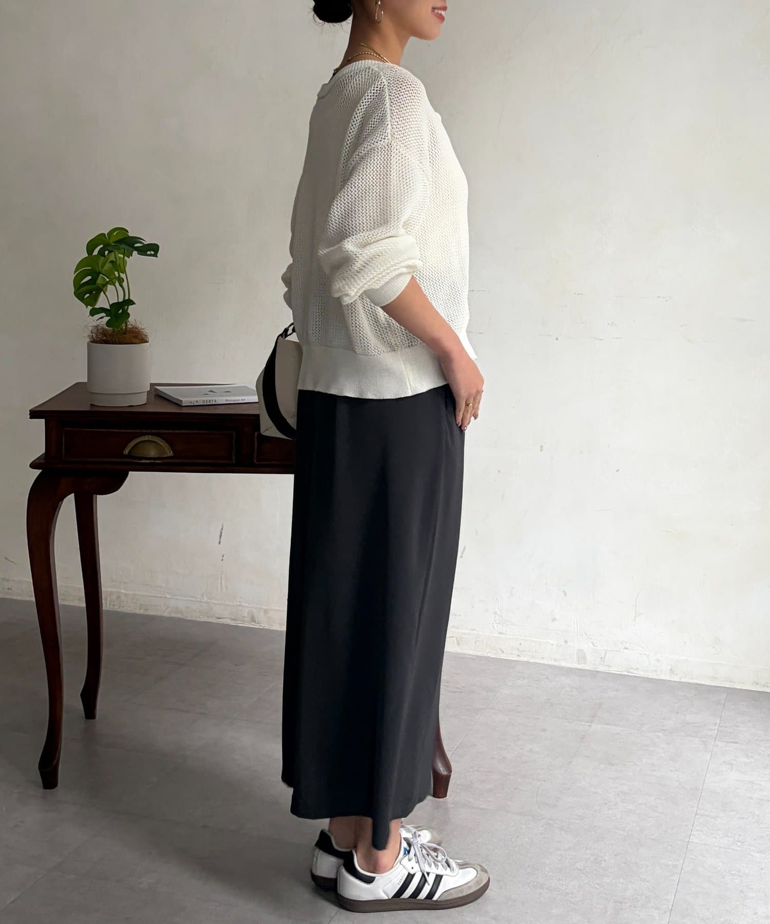 Chez toi(シェトワ) ダブルクロスナロースカート