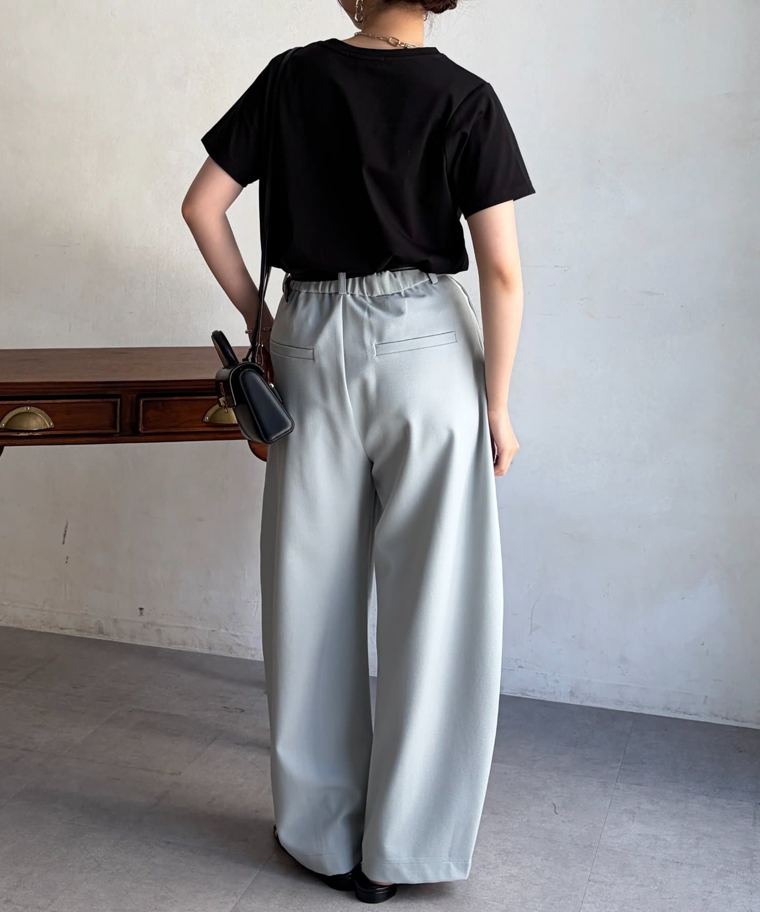 Chez toi(シェトワ) 機能素材ロゴT