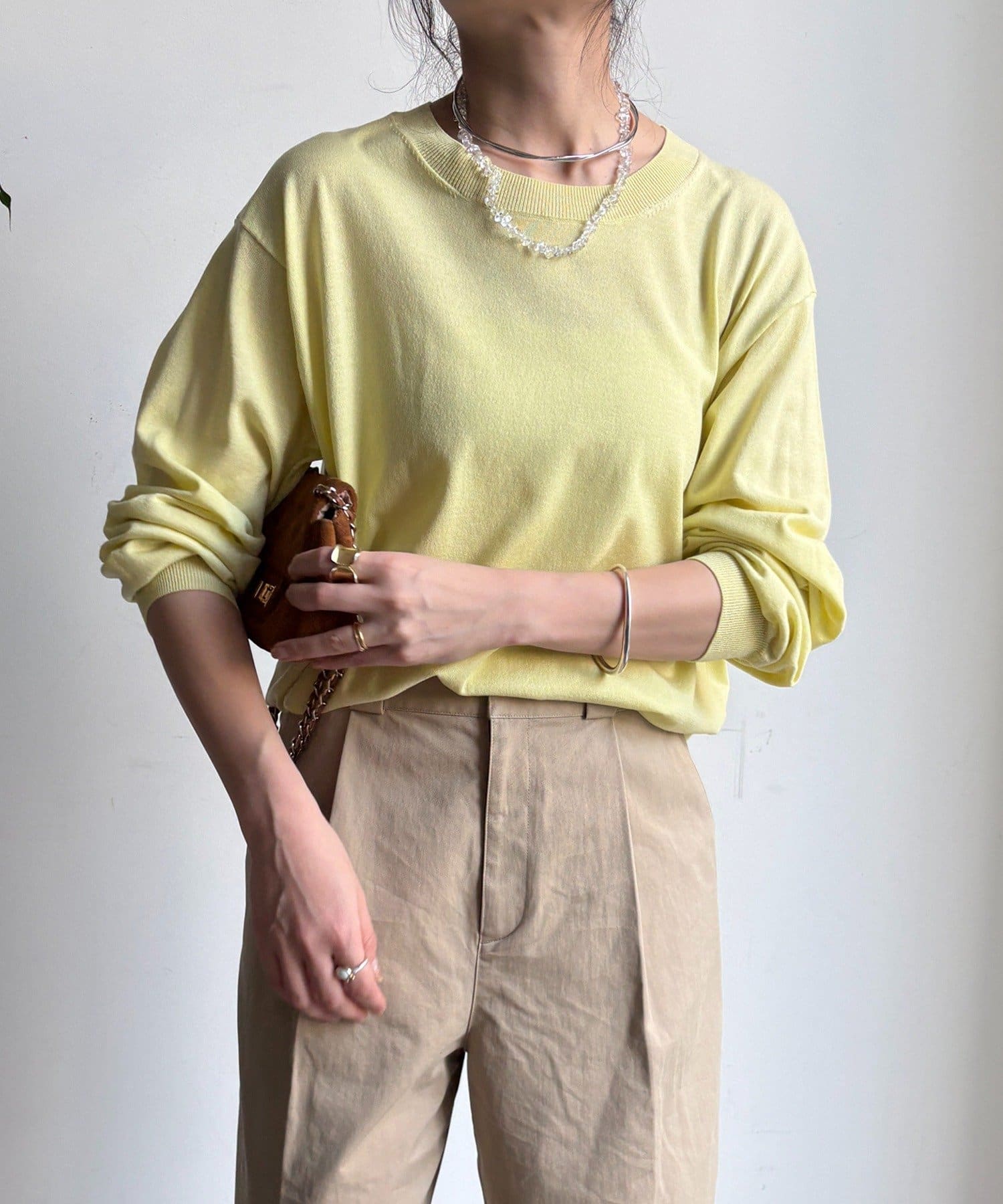 DOUDOU(ドゥドゥ) スリット2WAYニット