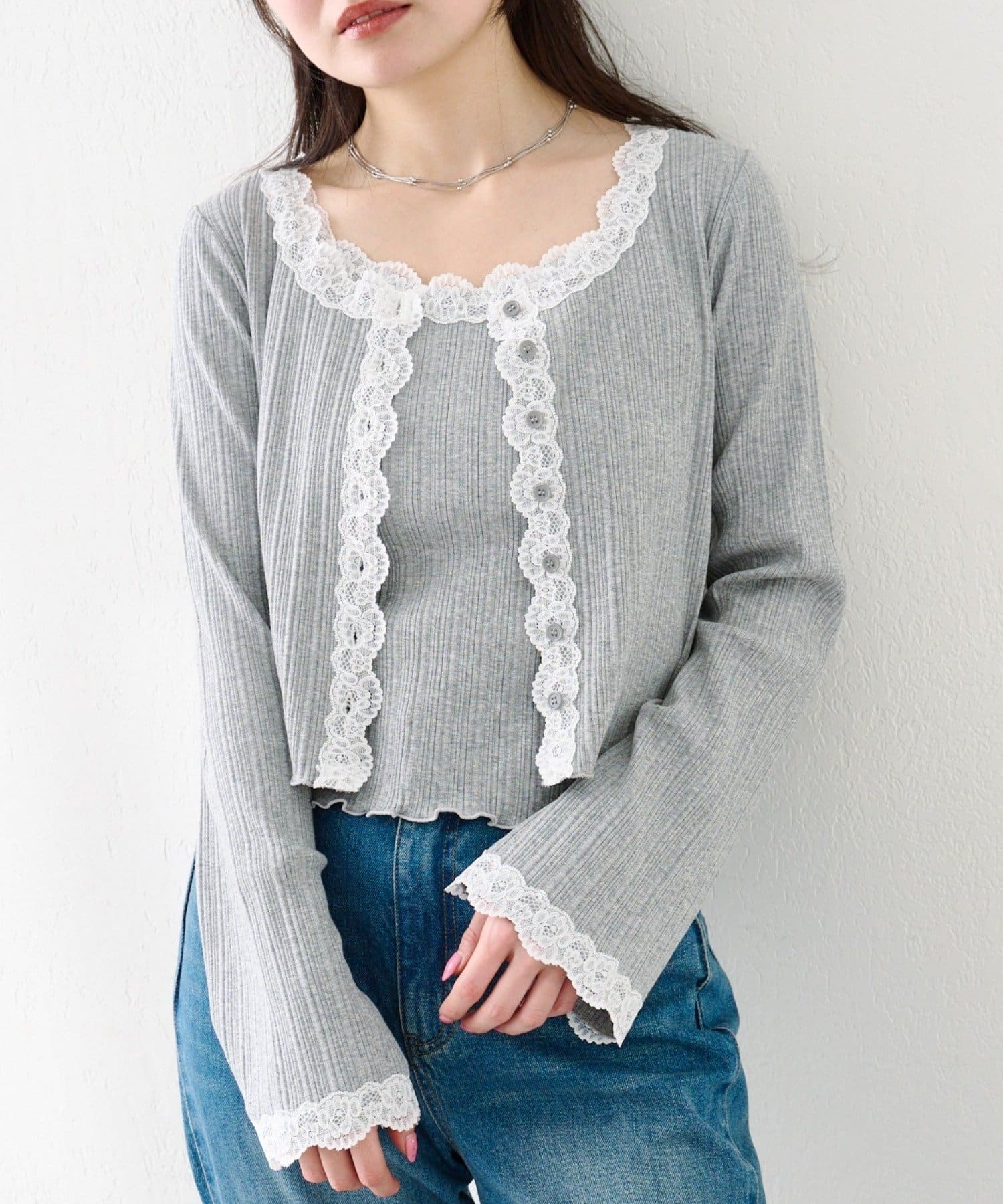 Kastane(カスタネ) レースアンサンブルSET