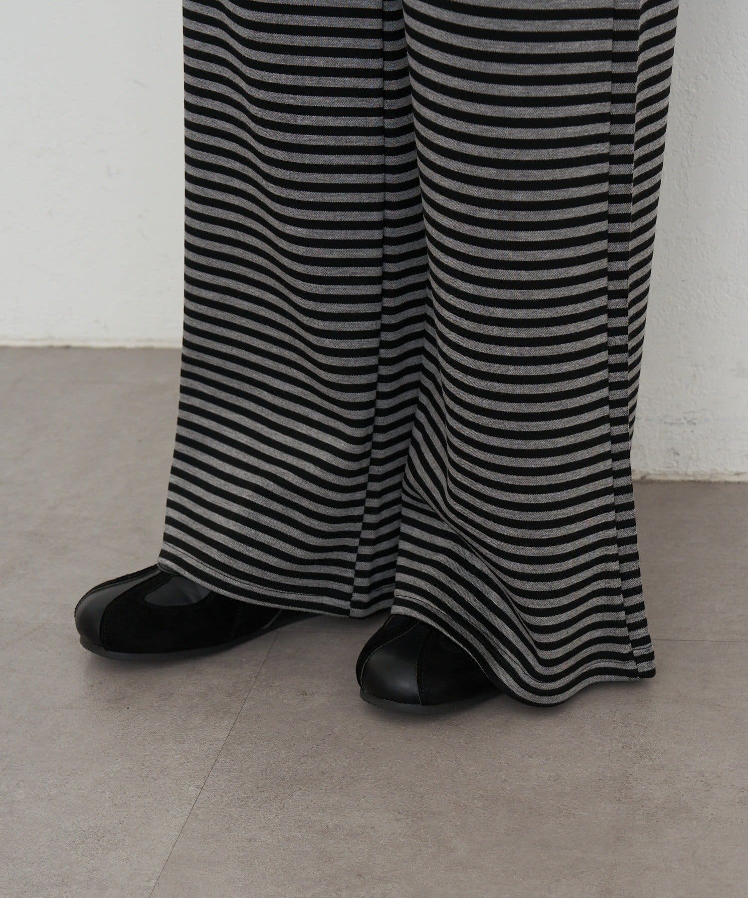 RAY CASSIN(レイカズン) 【2サイズ展開】ボーダーカットパンツ