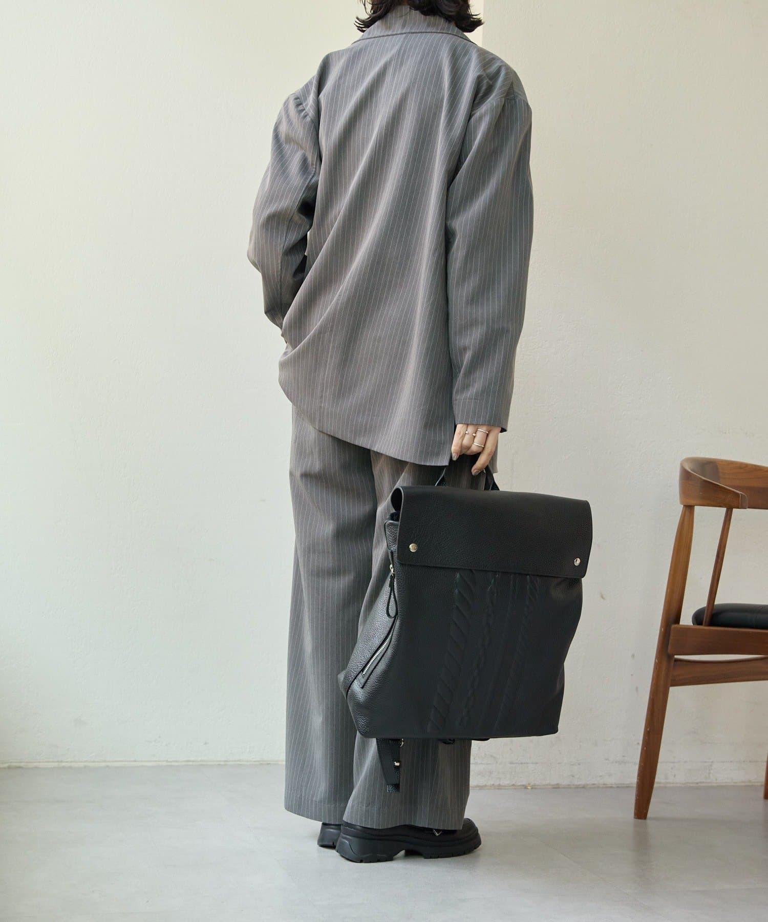 ear PAPILLONNER(イア パピヨネ) 【IOPELLE(イオペレ）】チェーンスタンプリュック