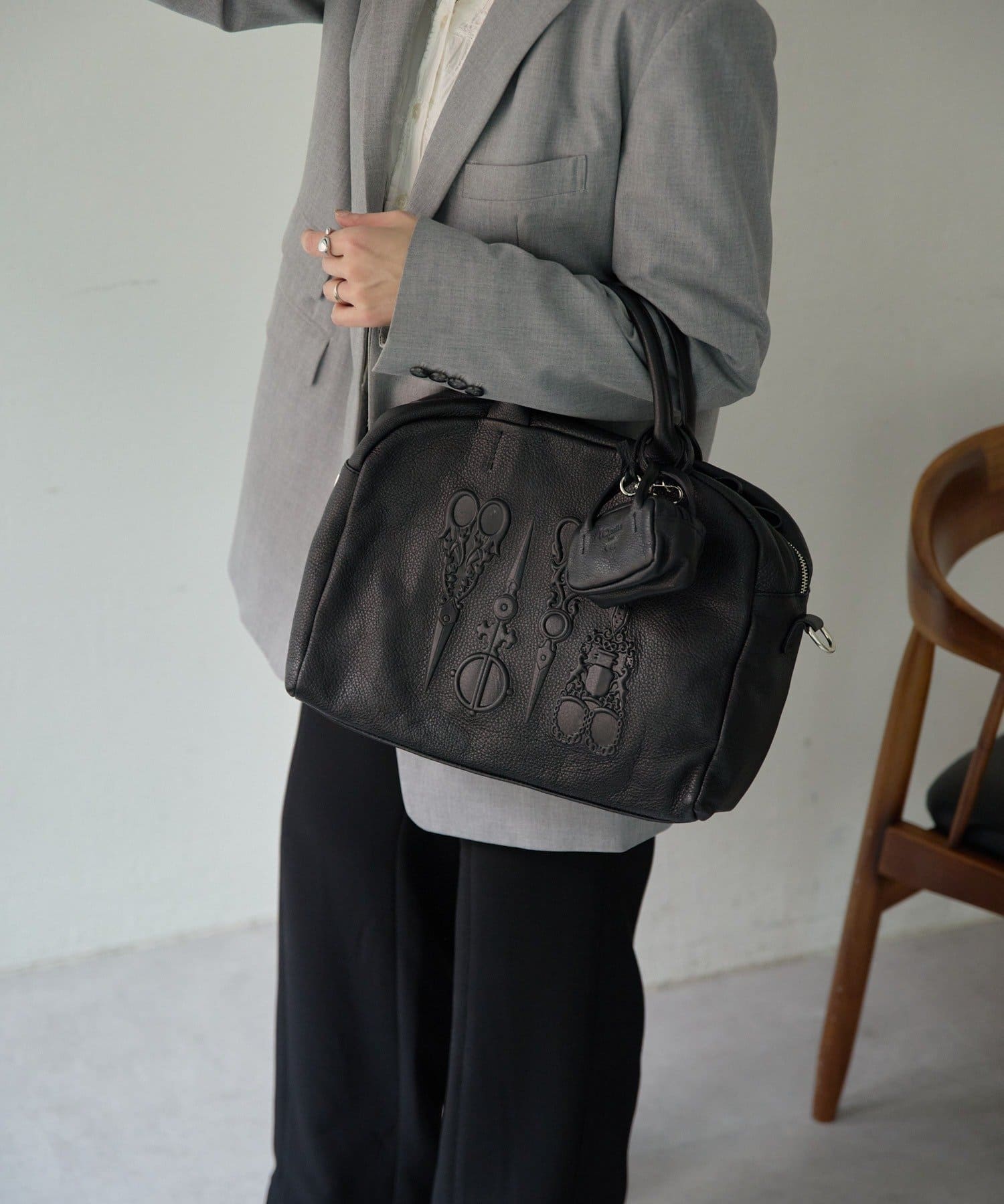 ear PAPILLONNER(イア パピヨネ) 【IOPELLE(イオペレ)】ear別注SETボストンバッグ