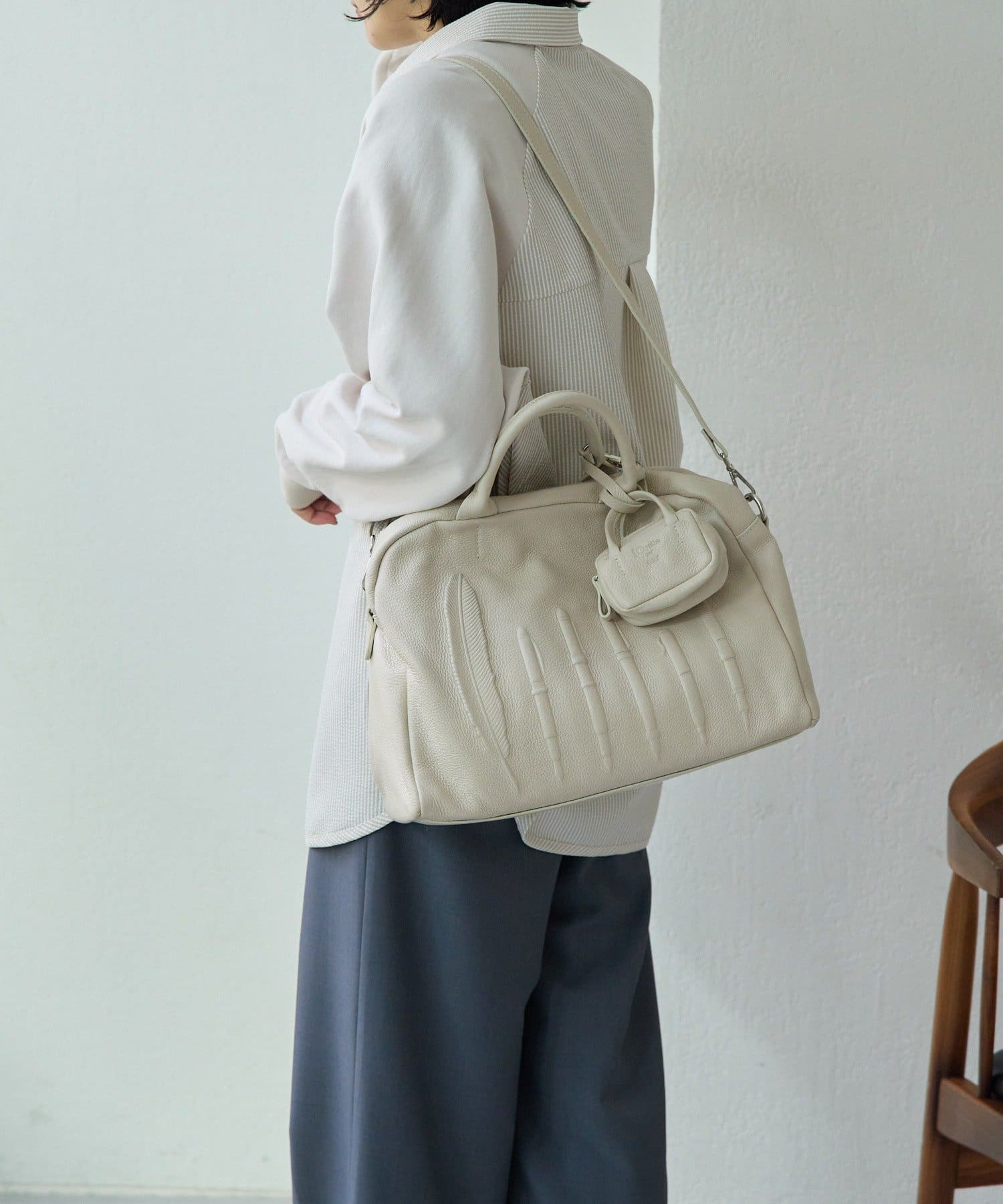 ear PAPILLONNER(イア パピヨネ) 【IOPELLE(イオペレ)】ear別注SETボストンバッグ