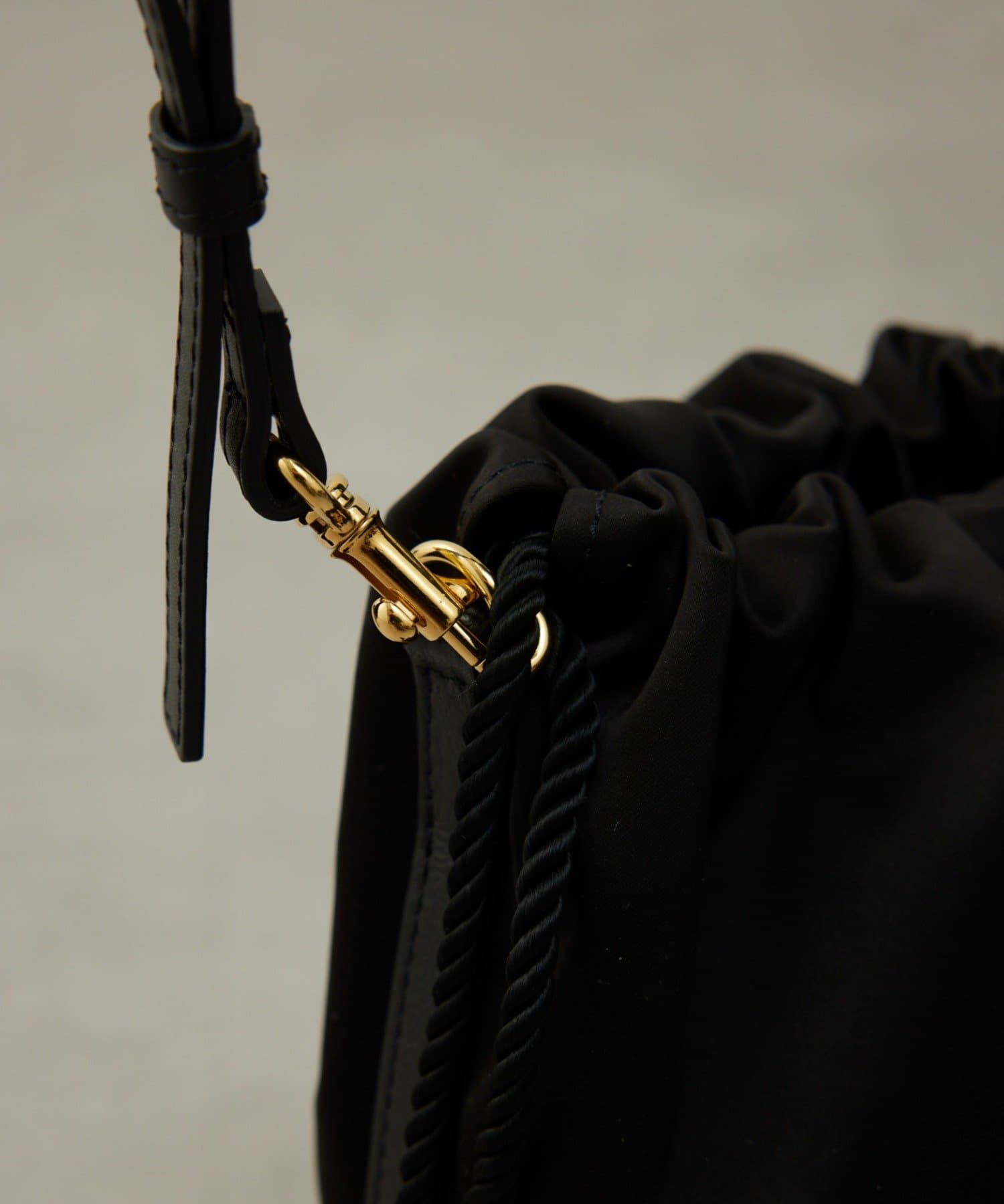 GALLARDAGALANTE(ガリャルダガランテ) 【近日予約開始】【2.718】タッセルドローストリングバッグ