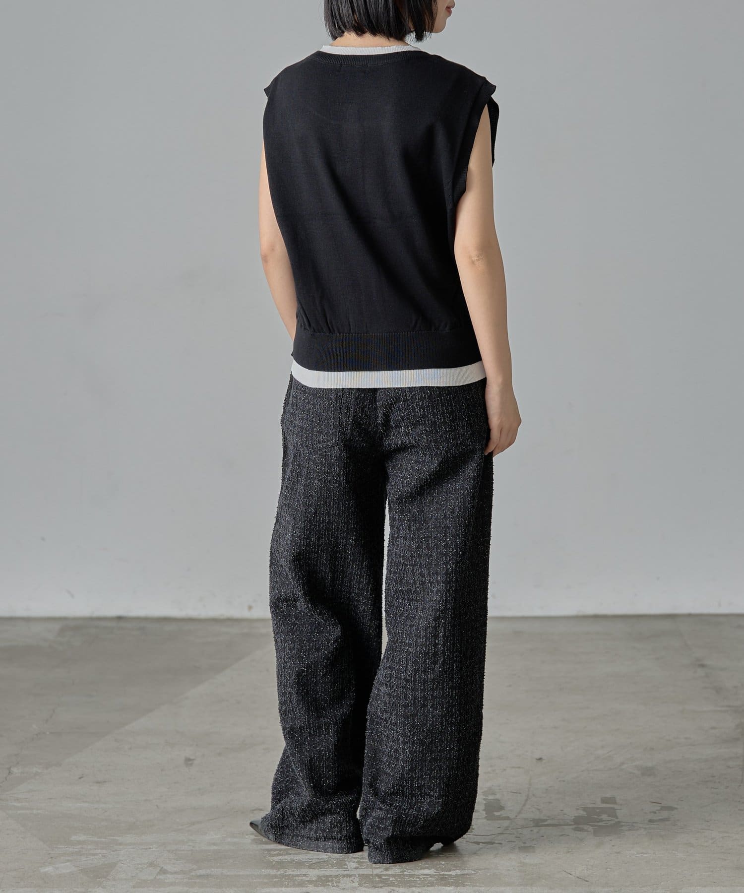 -goocy-(グーシー) レイヤードライクボタンカーディガン