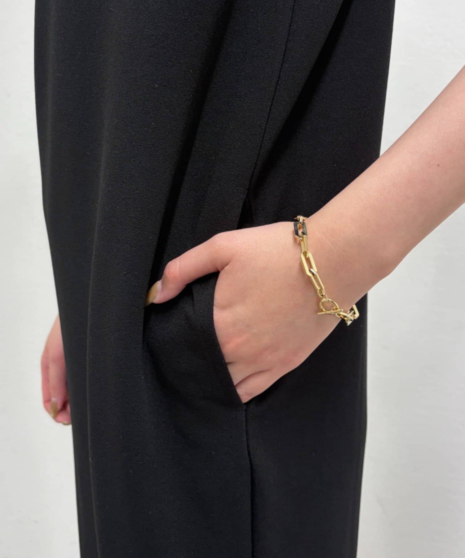 LOUNGEDRESS(ラウンジドレス) 【@iristagramuuコラボ】ショルダータックワンピース