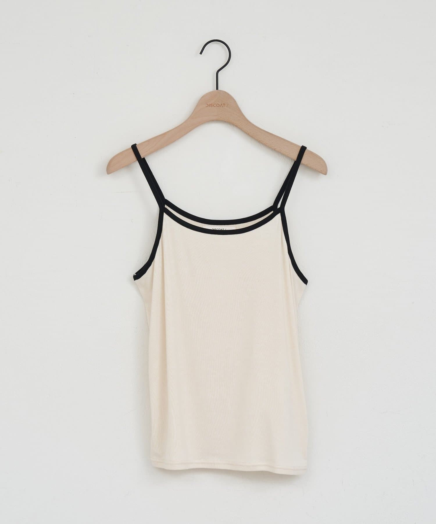 DISCOAT(ディスコート) 【WEB限定】配色キャミソール×Tシャツセット