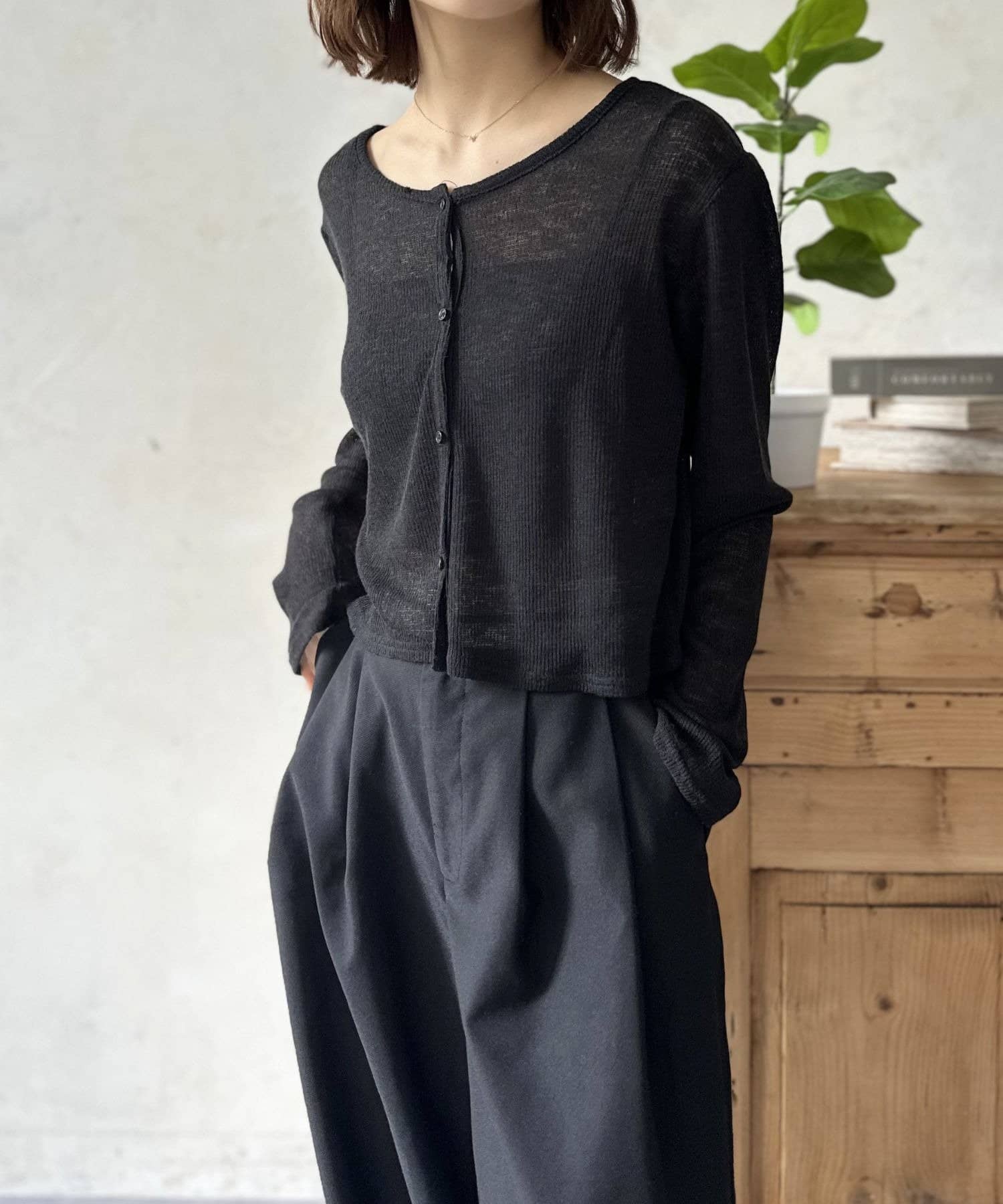 LOCUST(ローカスト) 【スタイルアップ＆着回し力◎】メランジカットソー