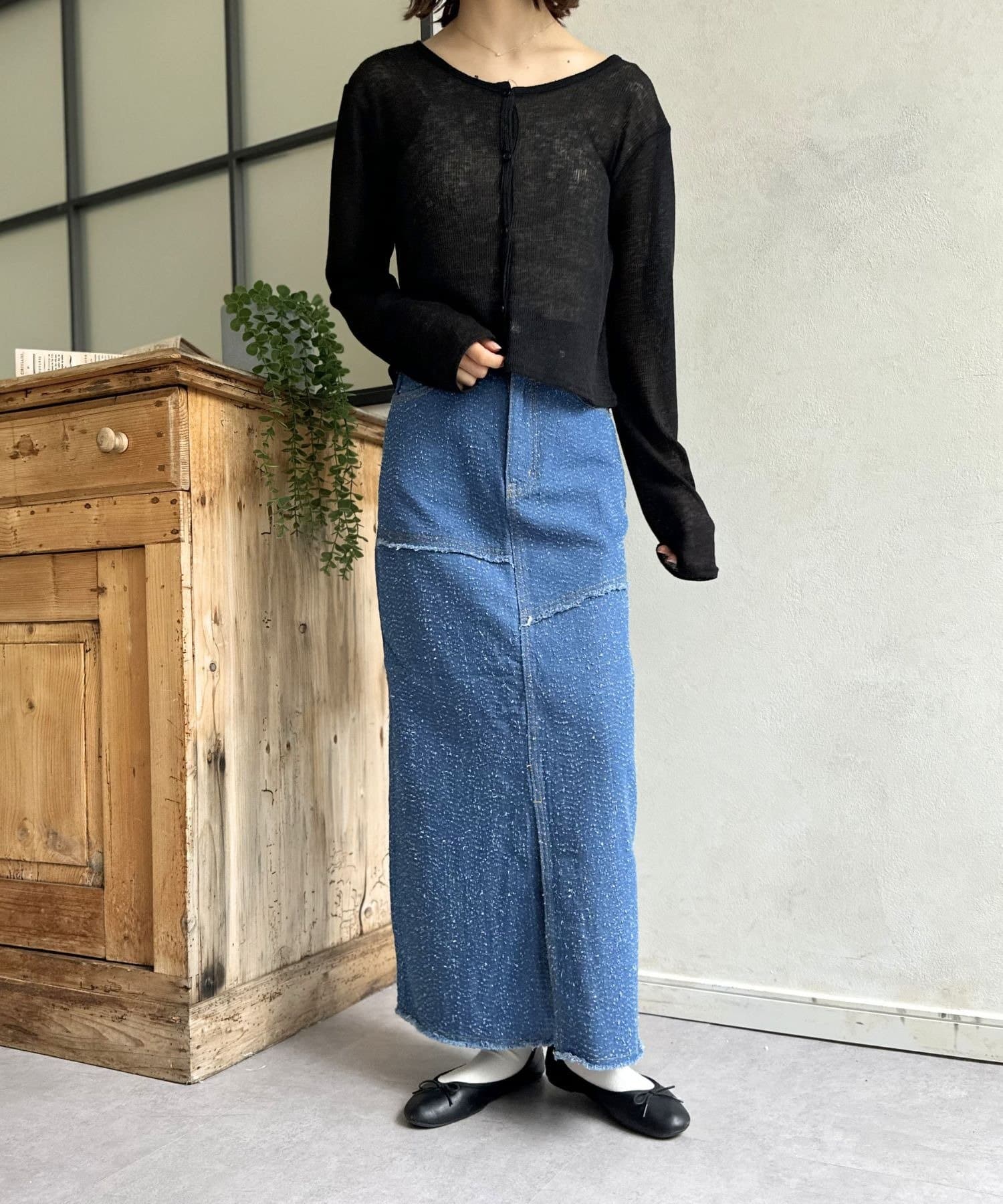 LOCUST(ローカスト) 【スタイルアップ＆着回し力◎】メランジカットソー