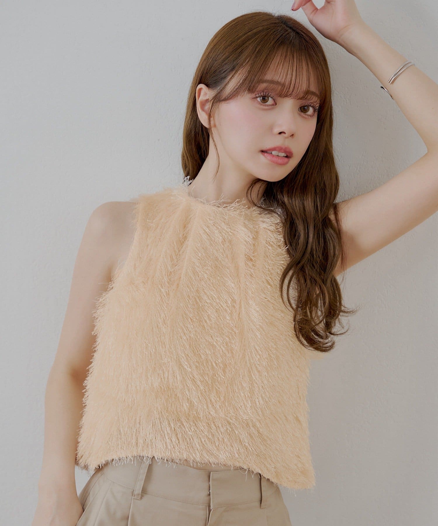 OUTLET(アウトレット) 【Chico】アメスリフェザーブラウス