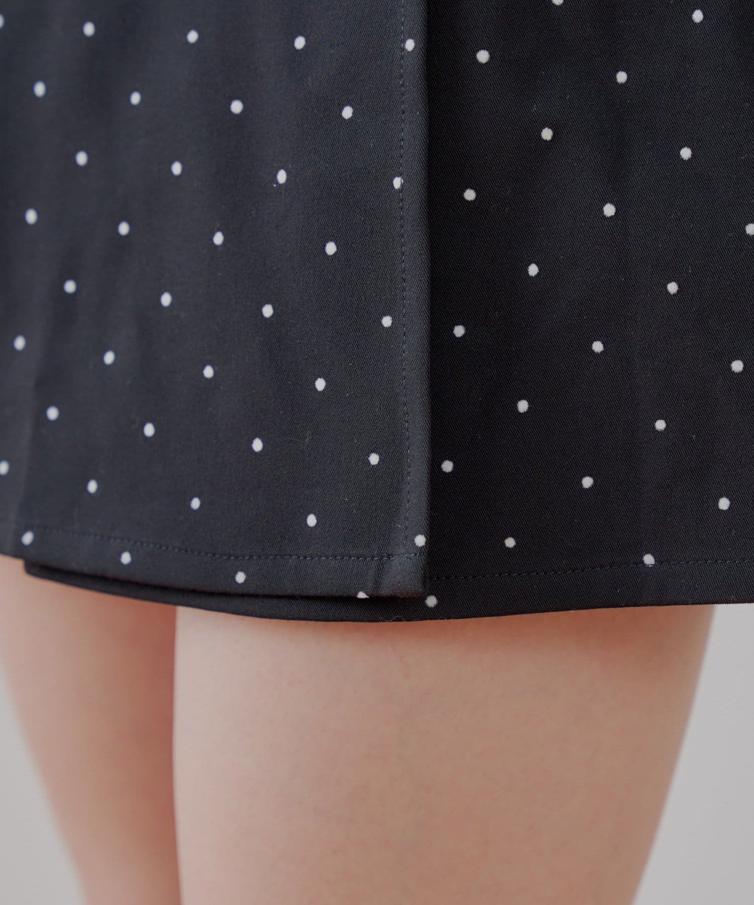 OUTLET(アウトレット) 【Chico】ドットボックスミニスカート