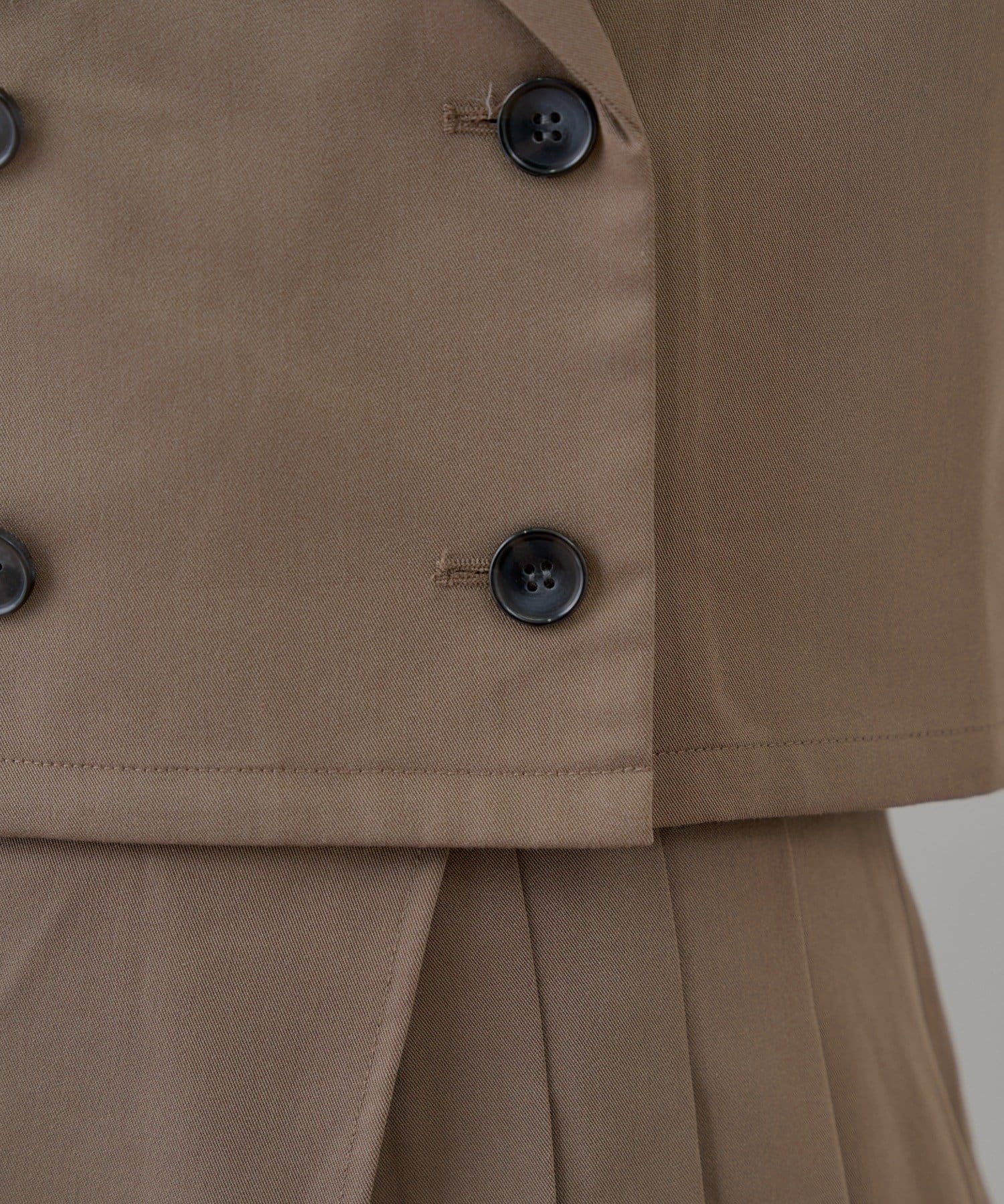 OUTLET(アウトレット) 【Chico】半袖ダブルジャケット