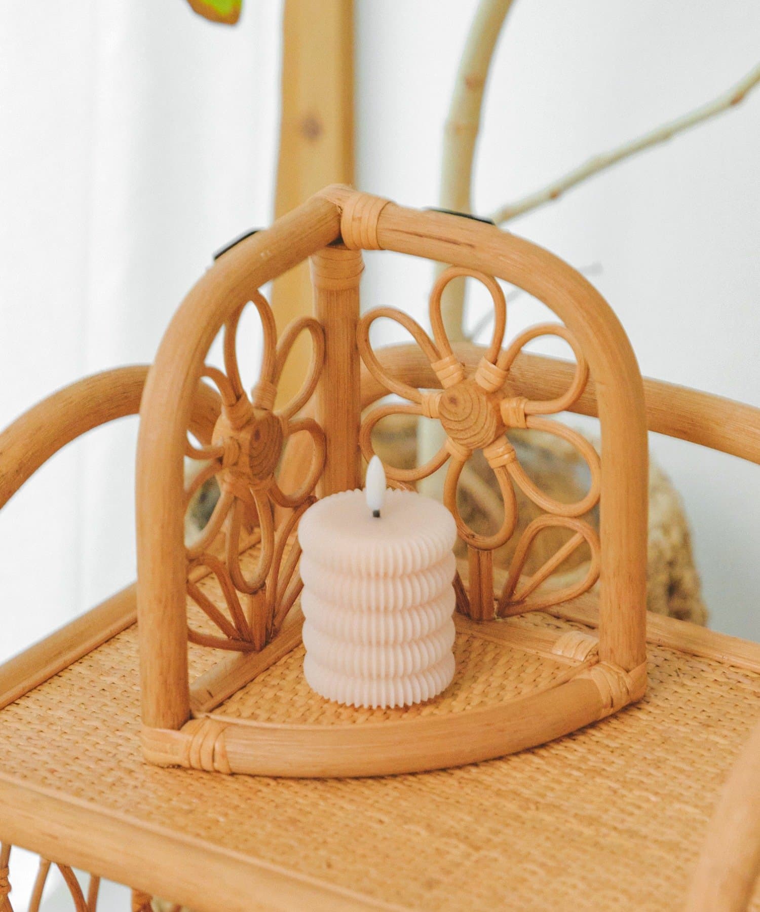 salut!(サリュ) ラタンコーナーラック／mignon