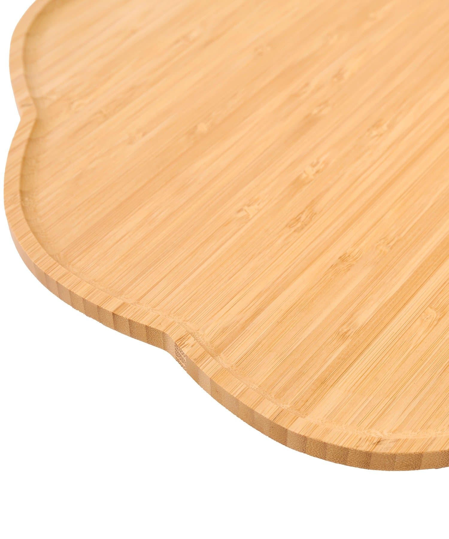 salut!(サリュ) お花の木製トレイ：34cm／おばんざい