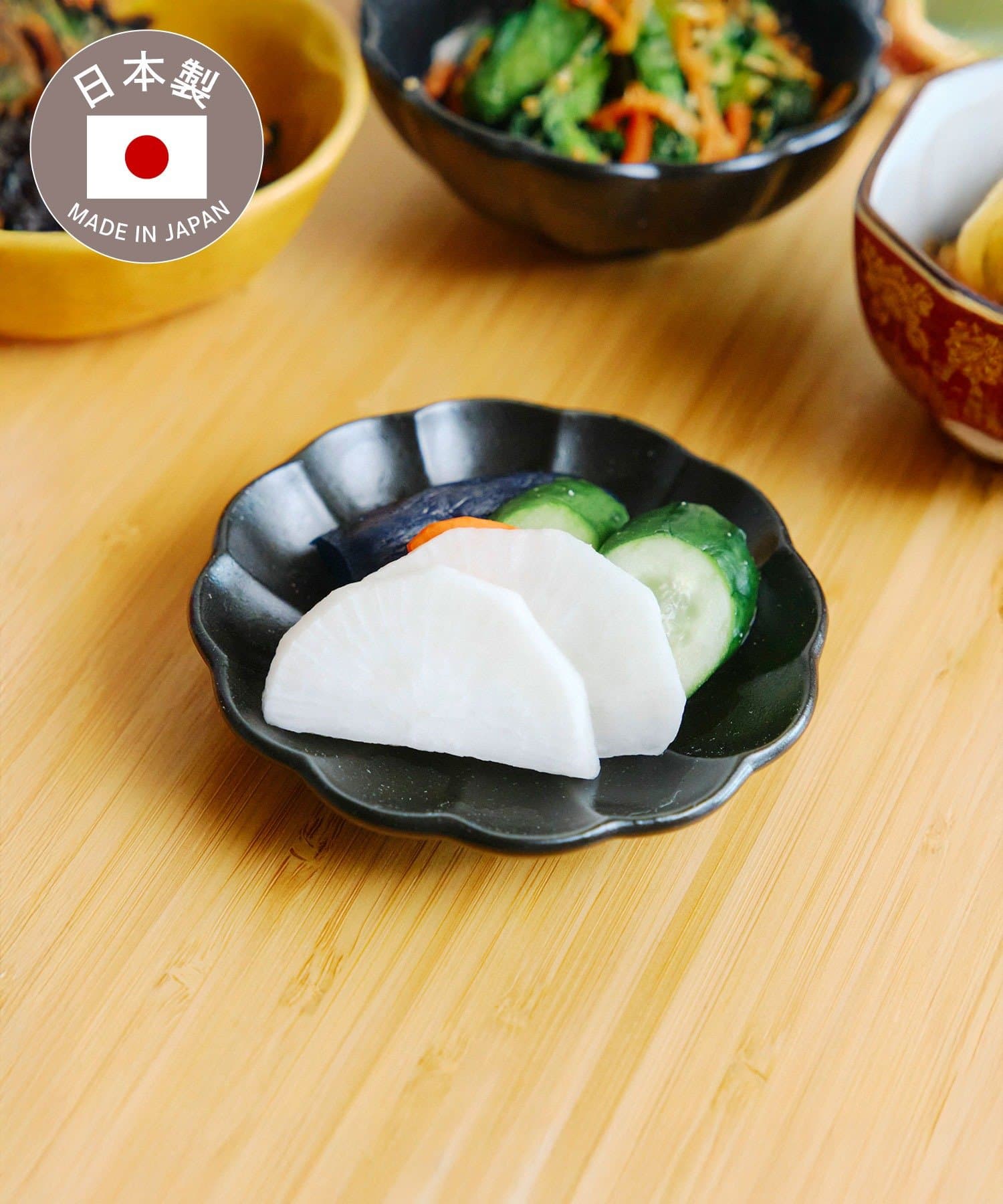 salut!(サリュ) 菊皿：10cm／おばんざい