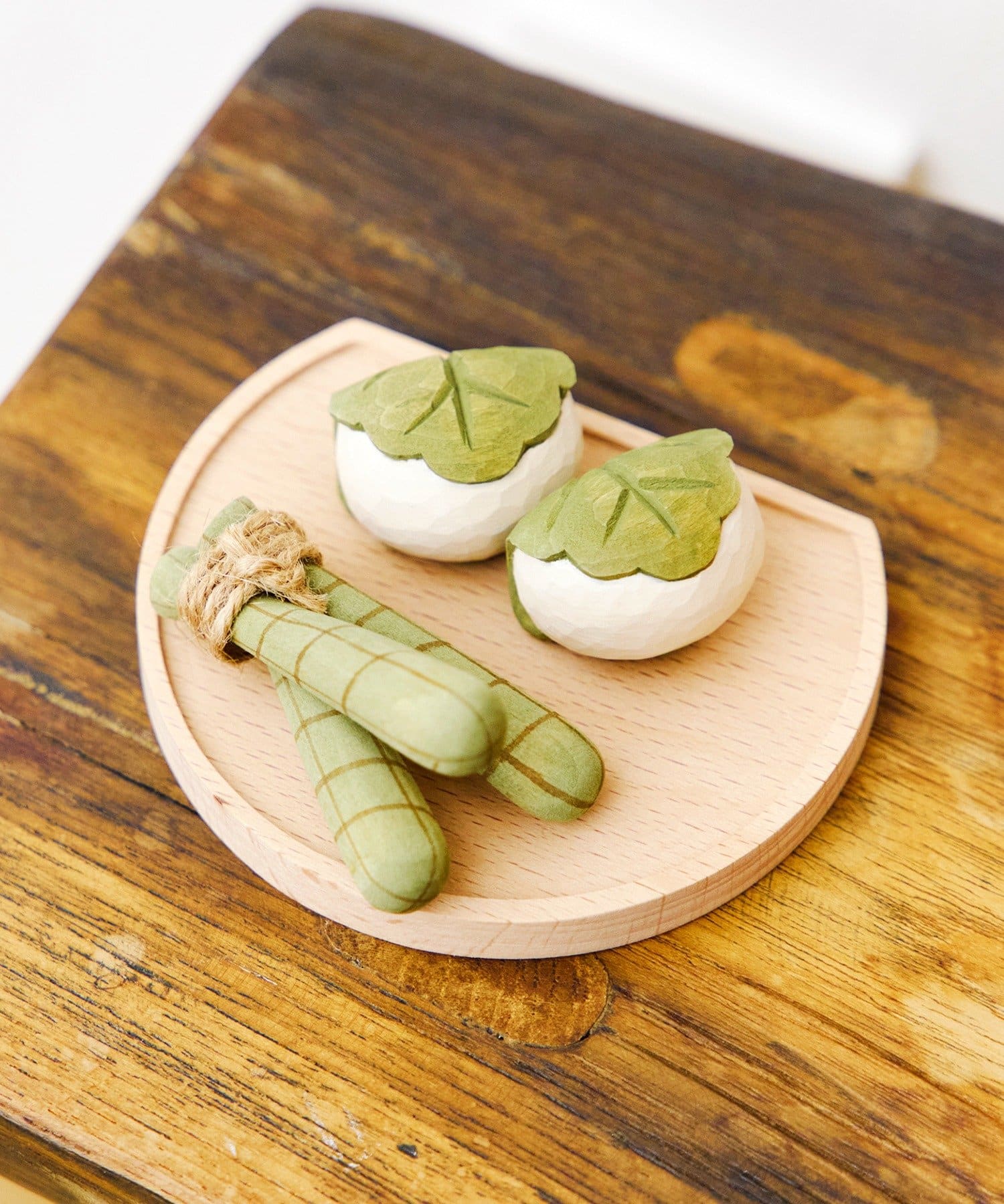 salut!(サリュ) ちまきと柏餅オブジェ／こどもの日