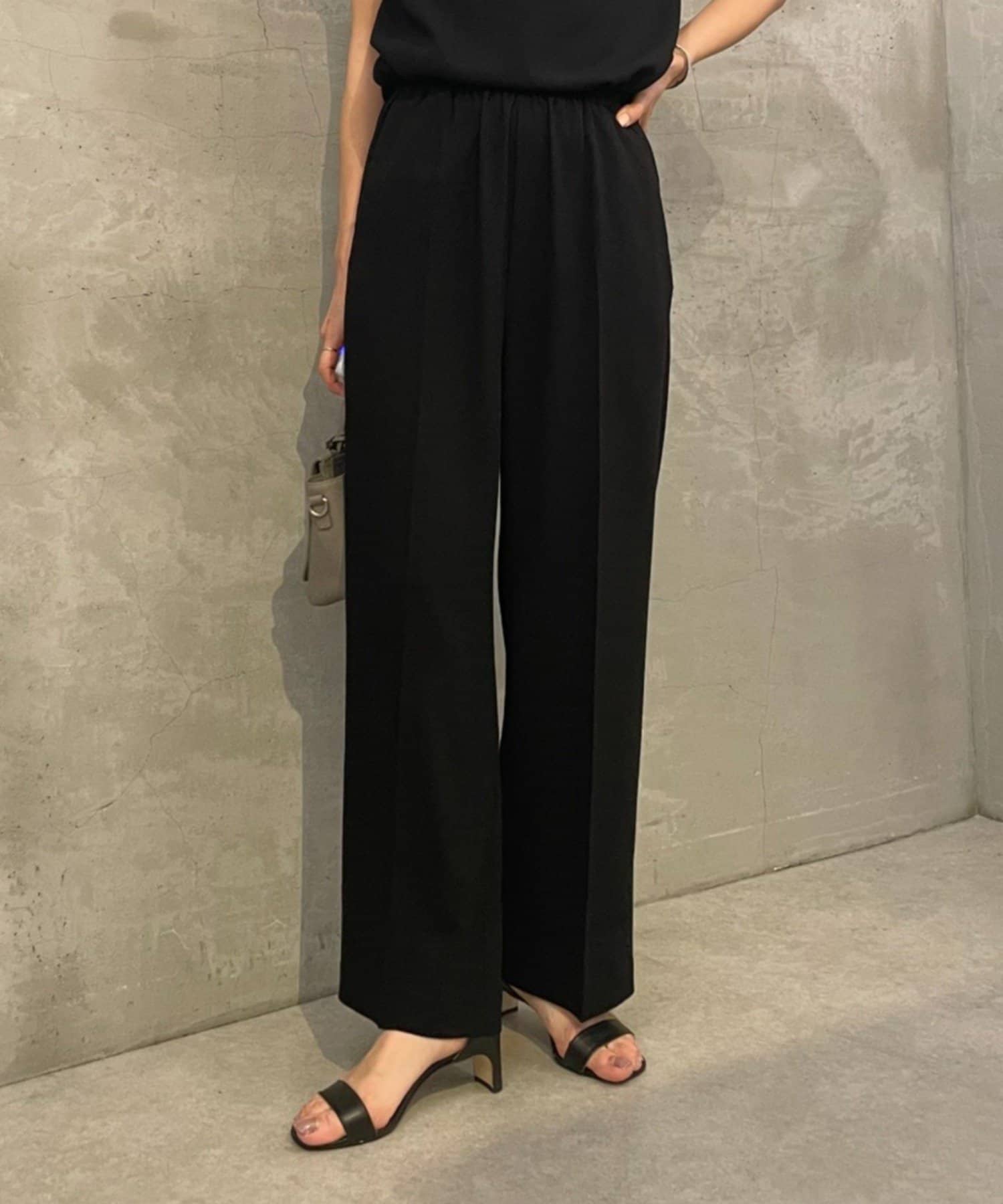 BEARDSLEY(ビアズリー) 《3/28(土)12時予約開始》バックサテンイージーパンツ《LIVETART》