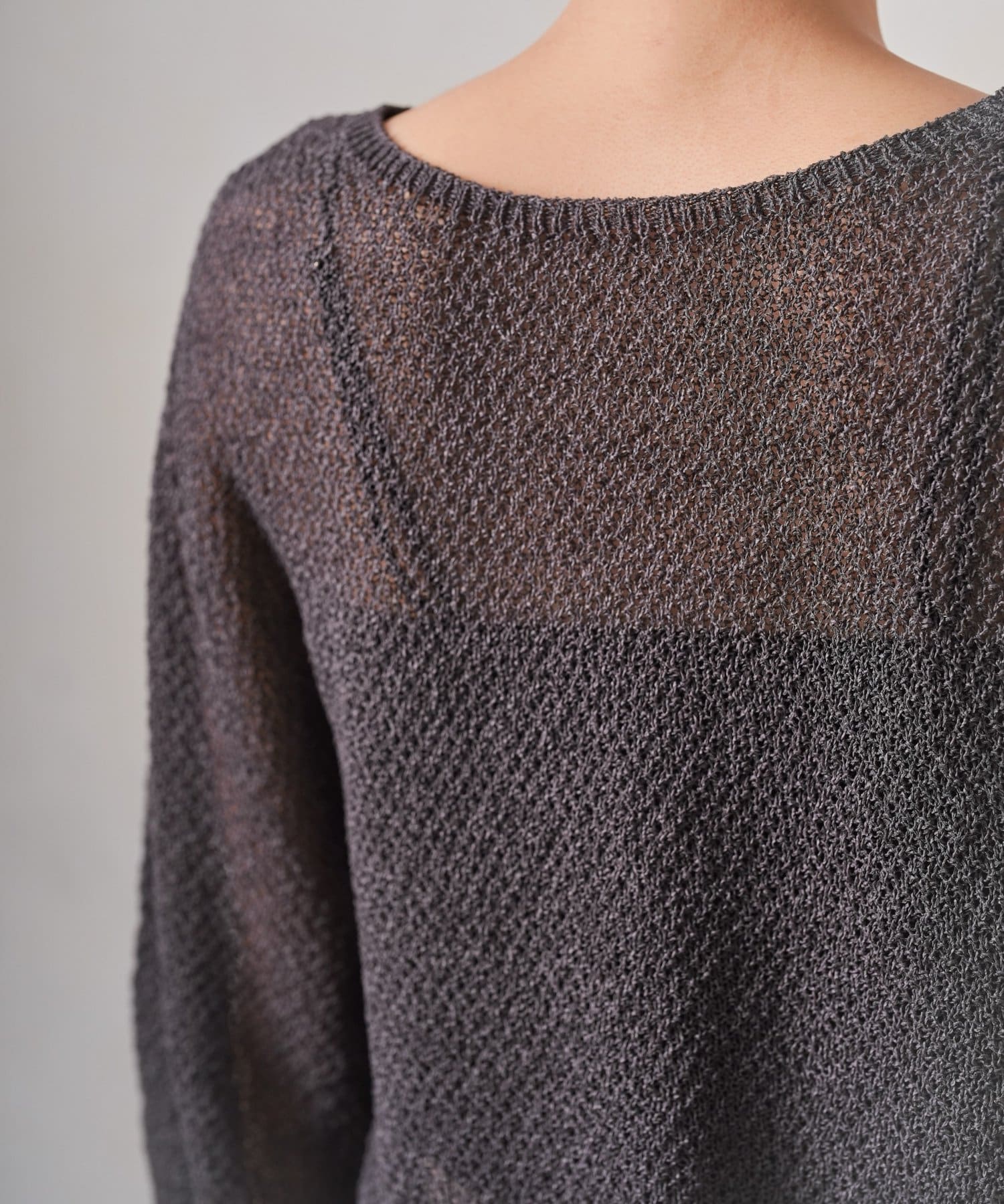 Jena　espace merveilleux(ジェナ　エスパスメルヴェイユ) ペーパーヤーンルーズニット